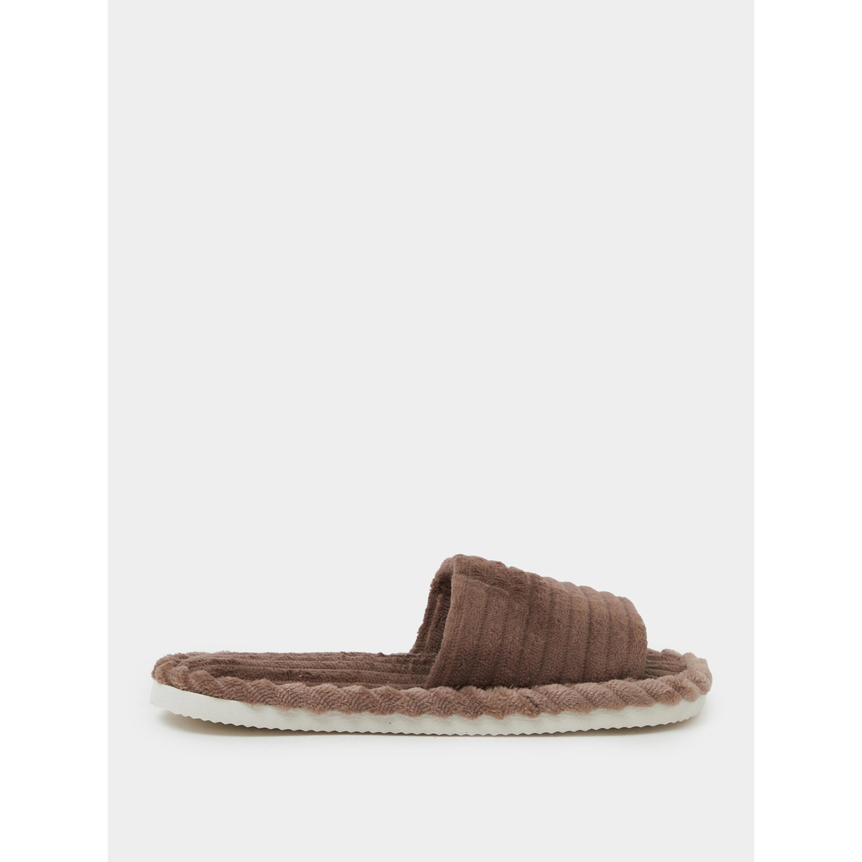 Styli EMBOSSED BEDROOM SLIPPER-women-shoes-flats-slides-image-3