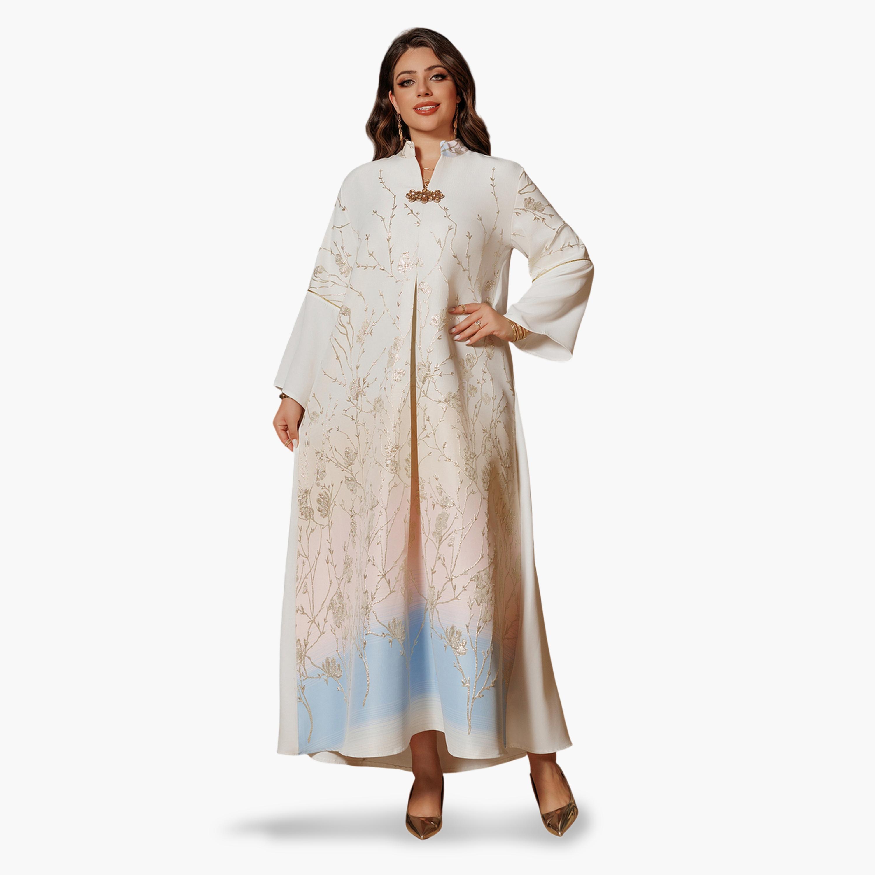 جلابية جاكار طويلة-women-arabicclothing-jalabiyas-image-1