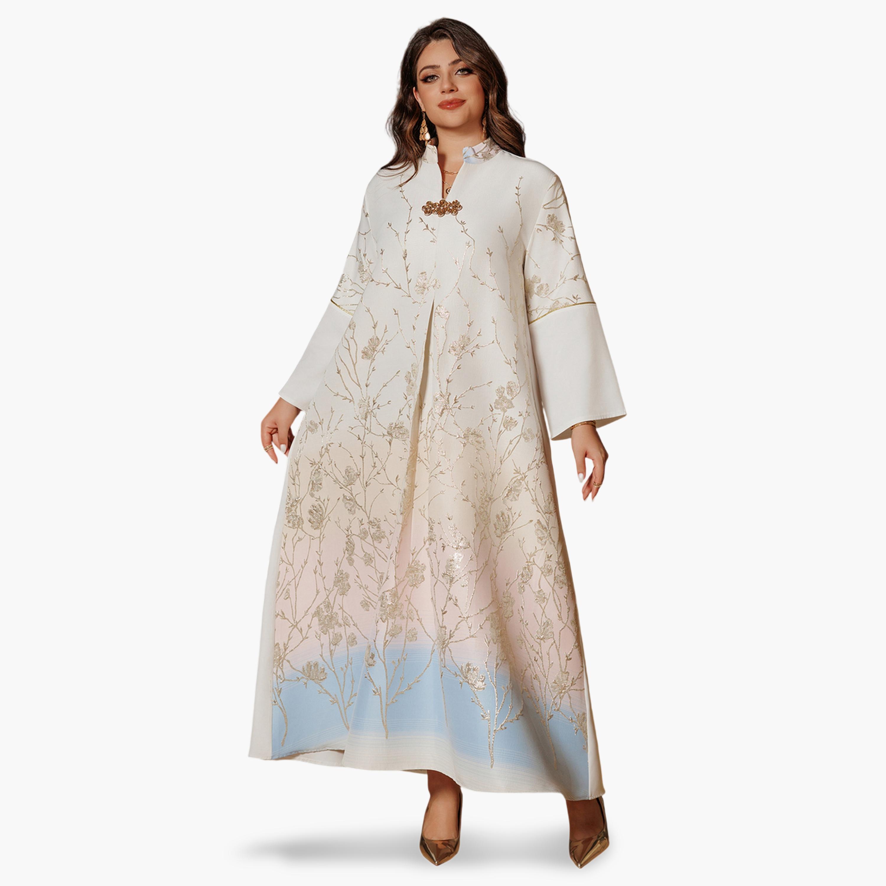 جلابية جاكار طويلة-women-arabicclothing-jalabiyas-image-2