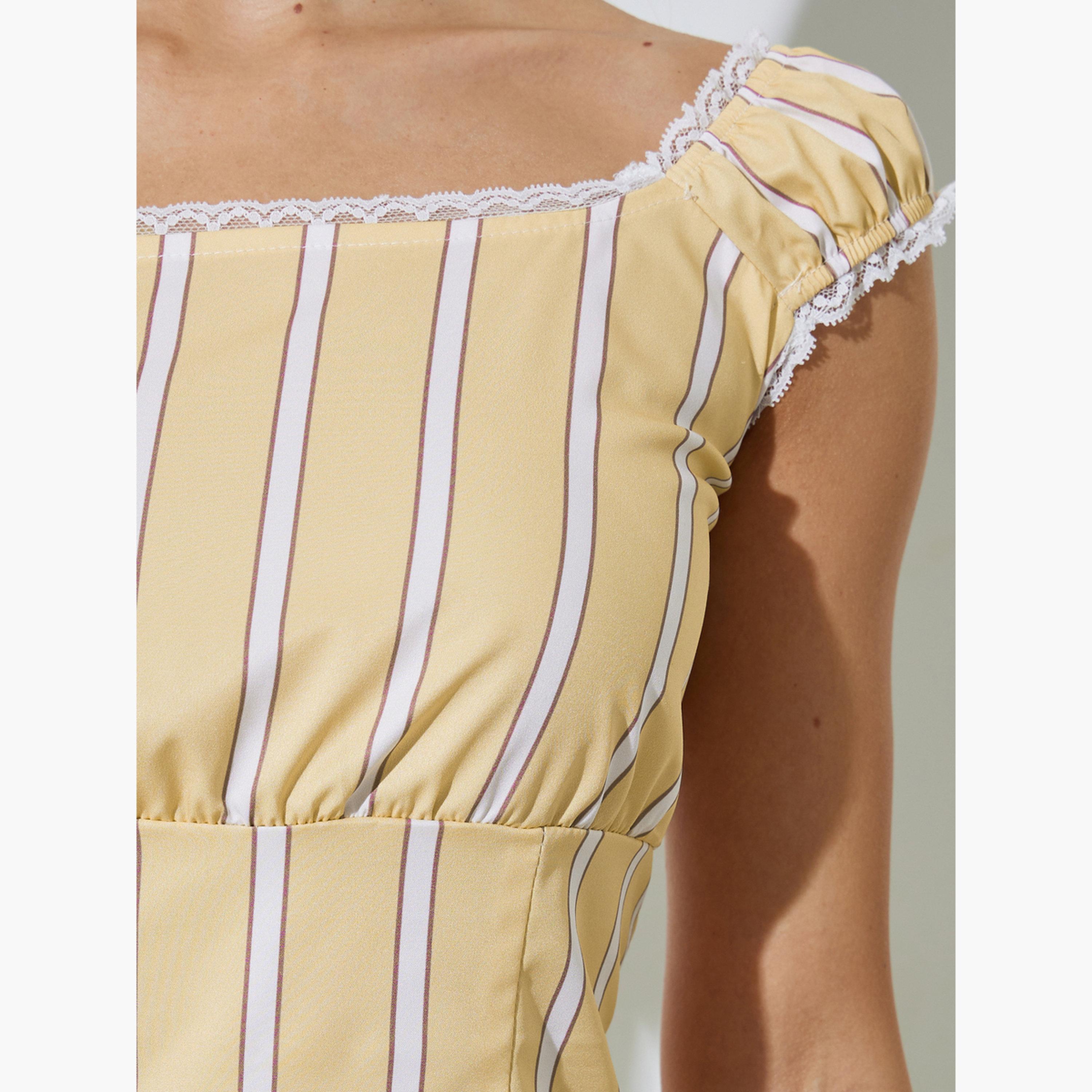 بلوزة بلا أكمام مخططة بياقة مربعة-women-clothing-shirtsandblouses-blouses-image-6