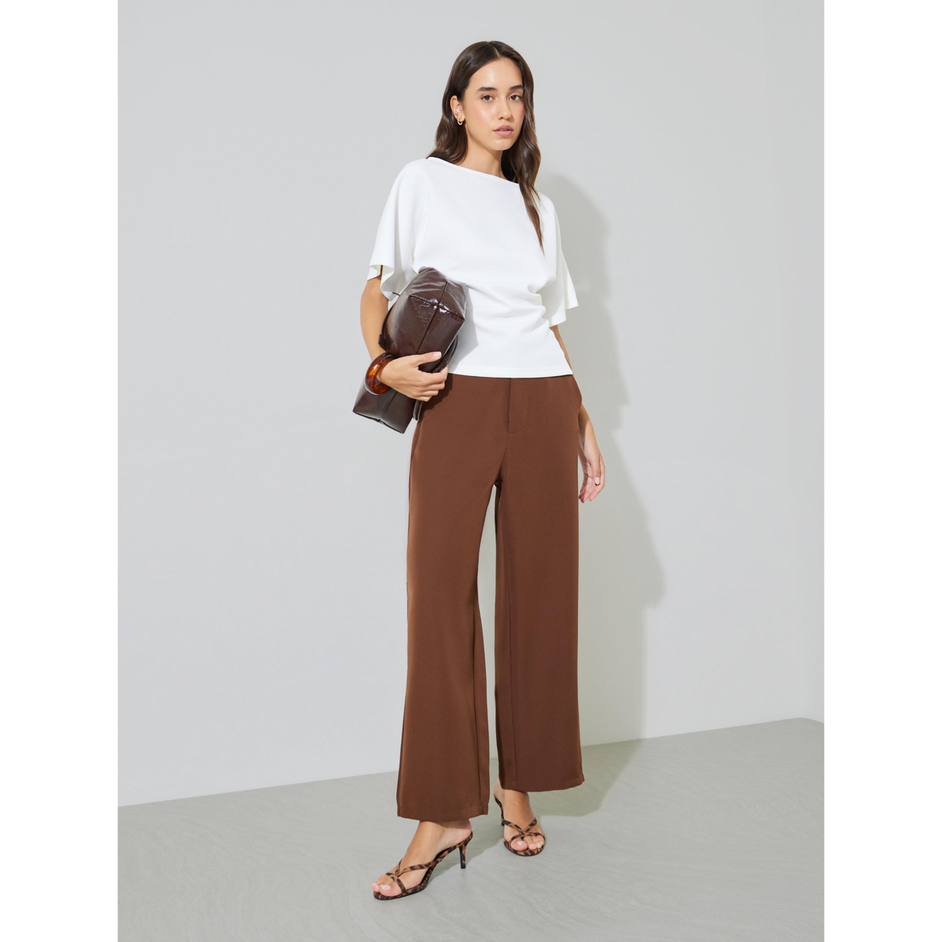 Take Two White Short Sleeve Knit Top-women-clothing-shirtsandblouses-blouses-image-2
