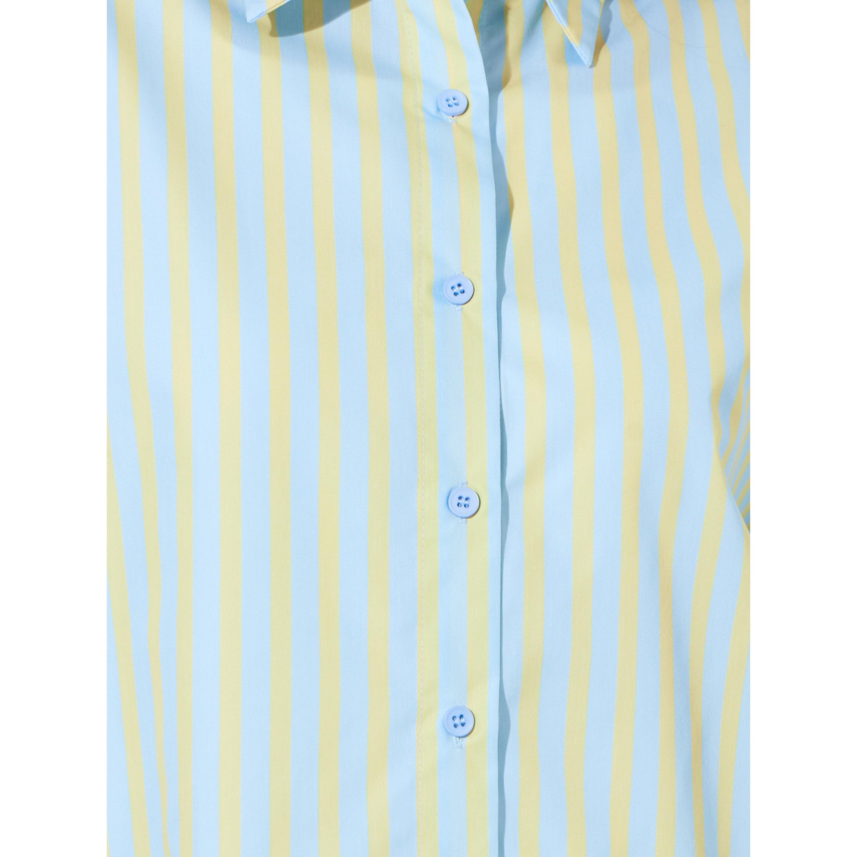 بلوزة طويلة واسعة بأكمام طويلة ومخططة متعددة الألوان-women-clothing-shirtsandblouses-shirts-image-6