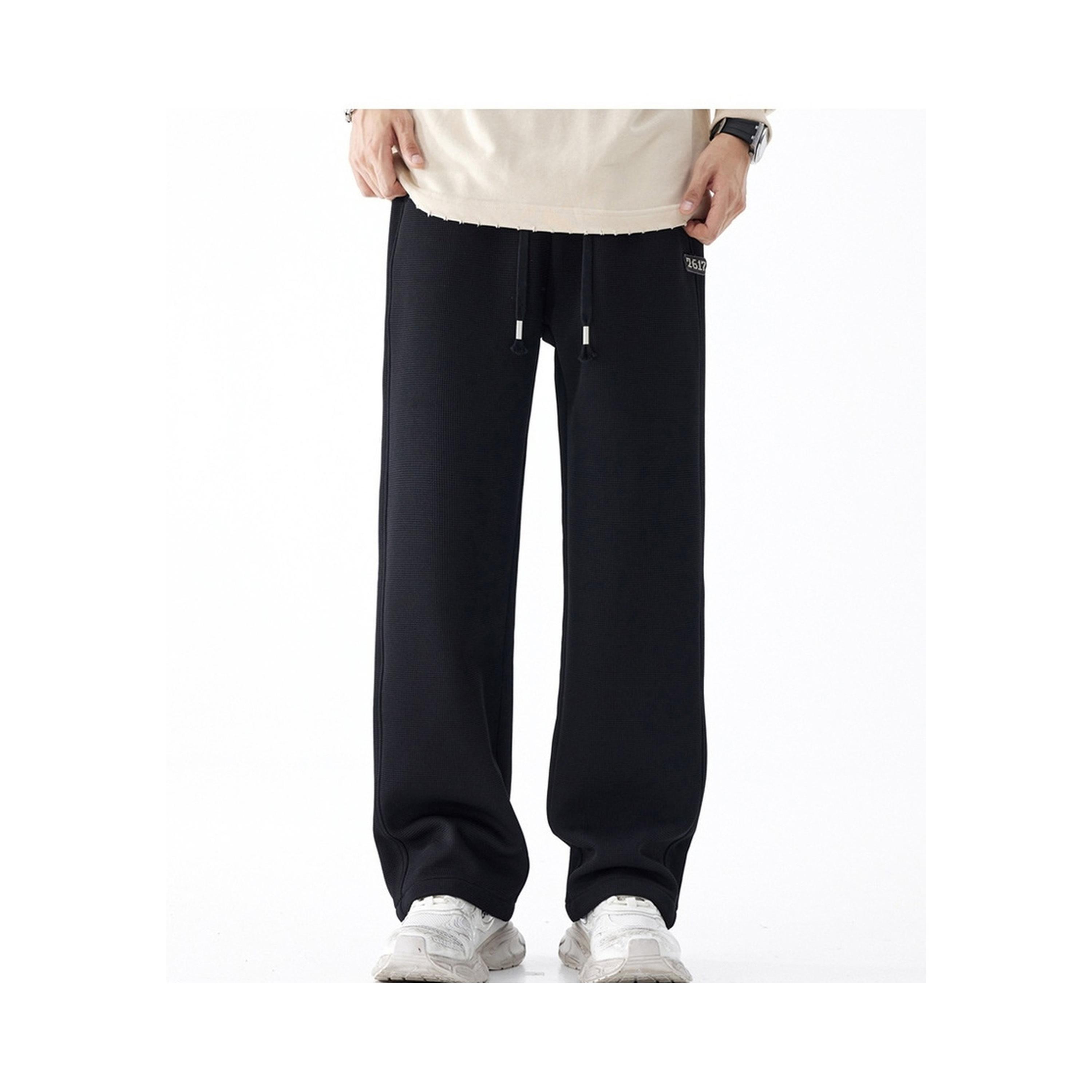 Take Two Men Textured Relaxed Casual Pants-men-clothing-joggers-image-2