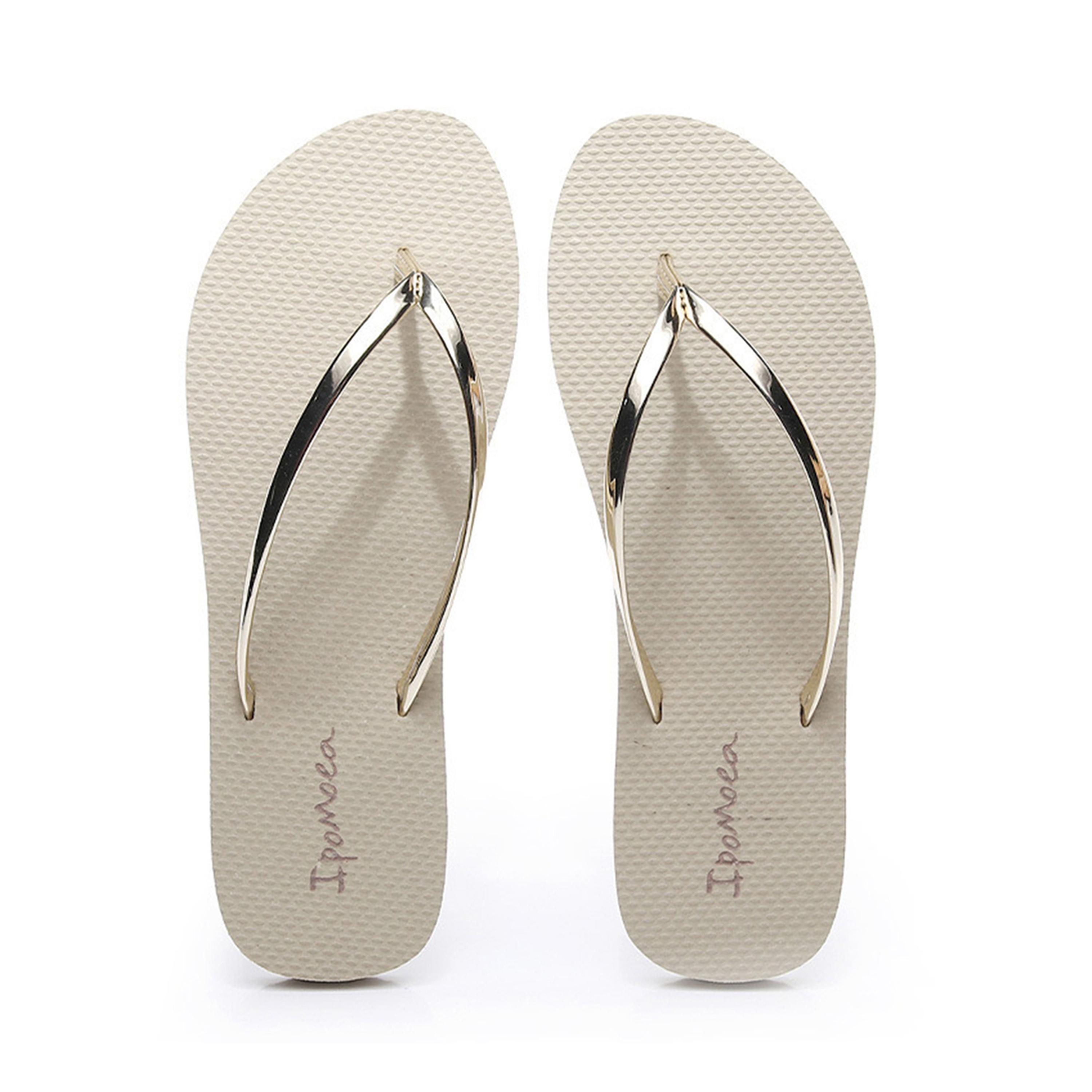 شبشب بيج مع أشرطة ذهبية-women-shoes-flipflopsandslides-image-4