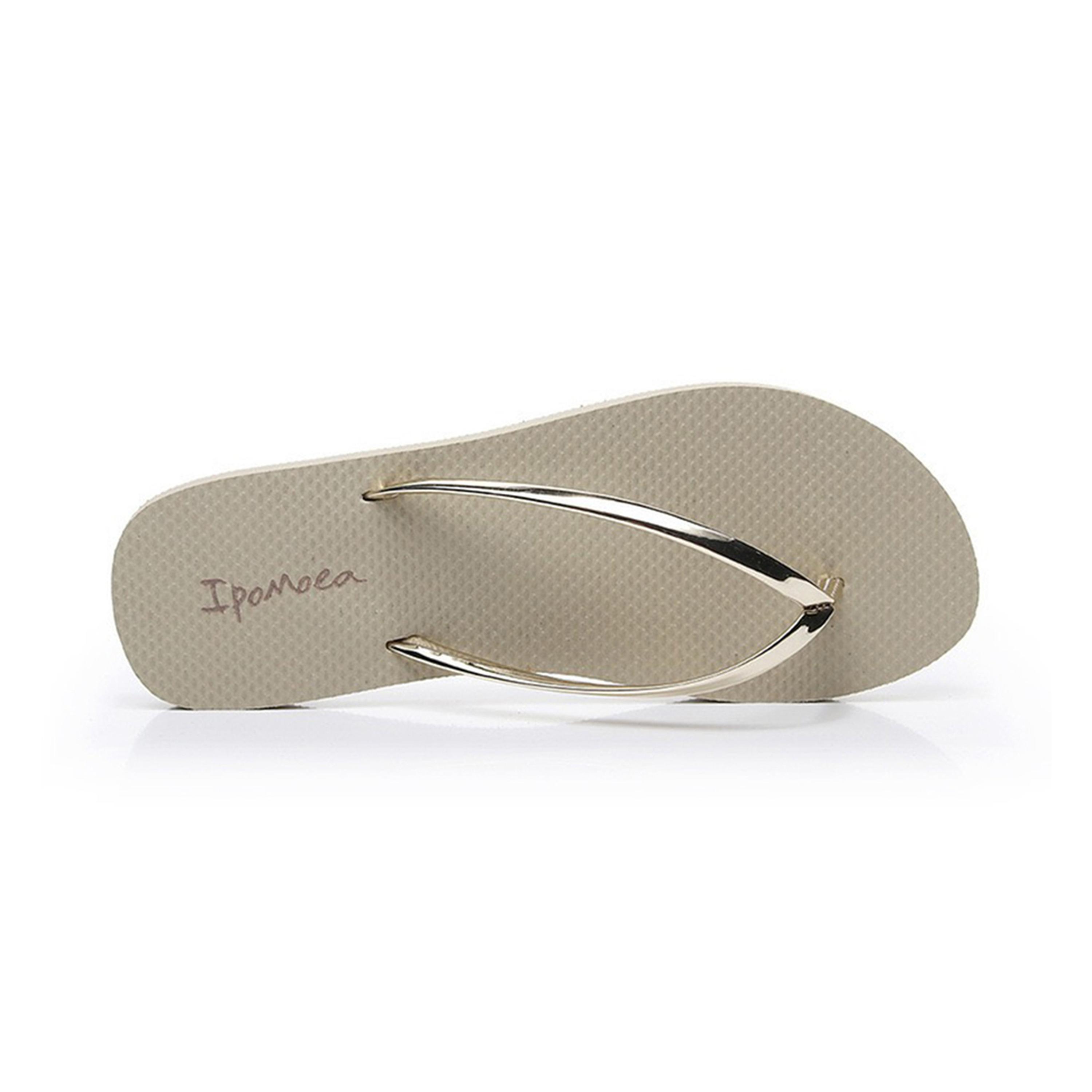 شبشب بيج مع أشرطة ذهبية-women-shoes-flipflopsandslides-image-5