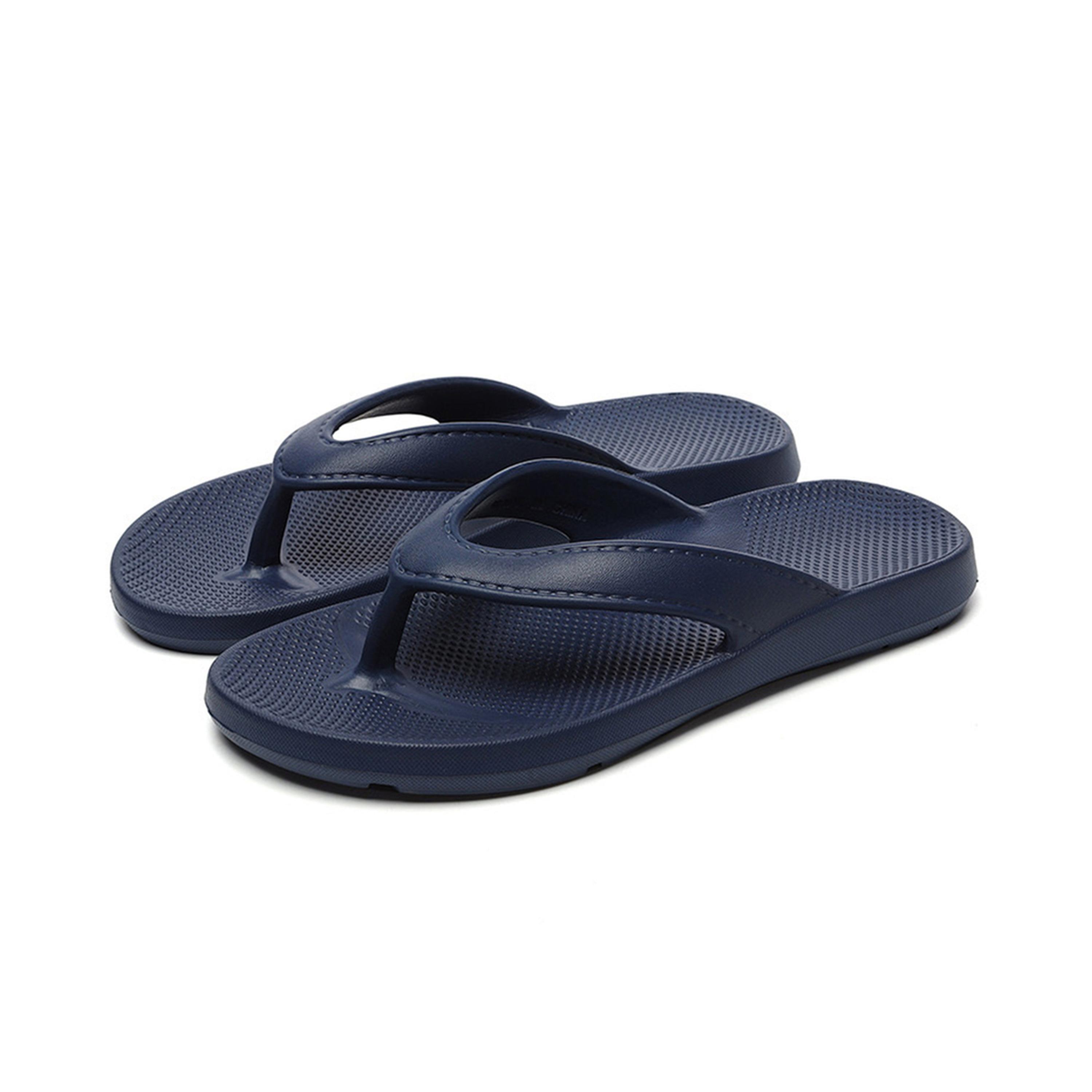 شبشب مريح سادة كحلي-women-shoes-flipflopsandslides-image-1