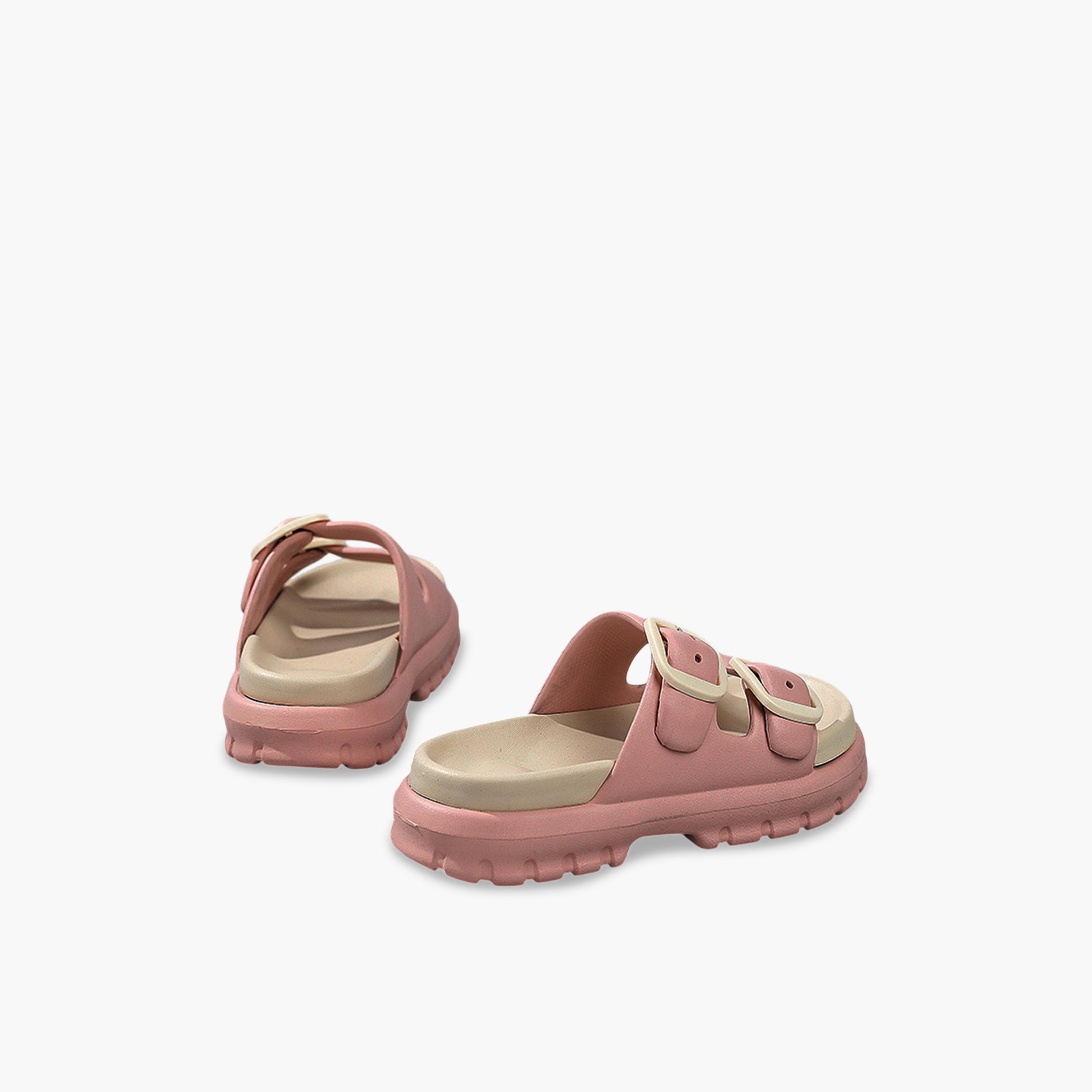 Take Two Multi-Tone Flat Sandals for Women-women-shoes-sandals-flats-image-5
