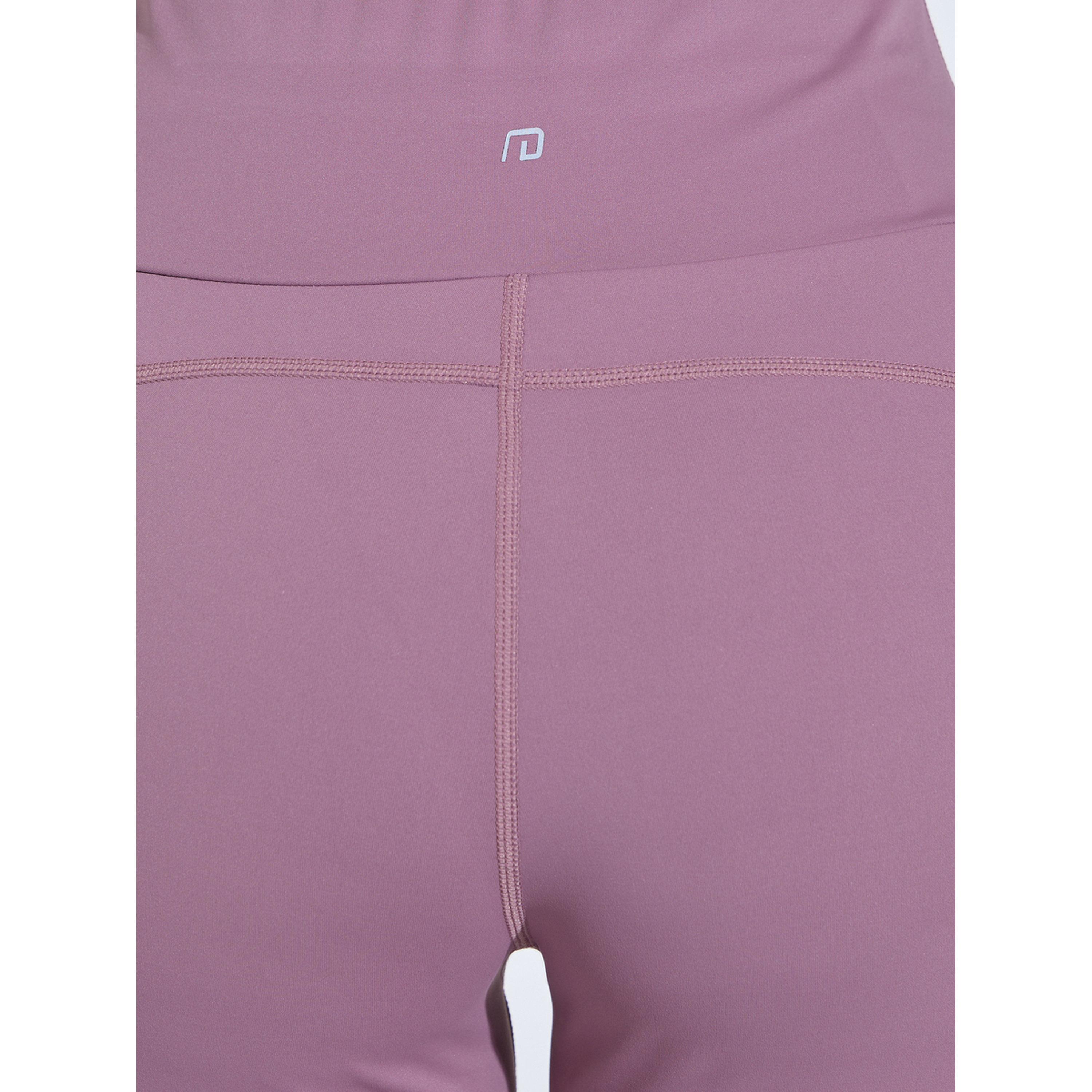 Styli Pink Solid Flared Activewear Pants-women-clothing-bottoms-joggers-image-3