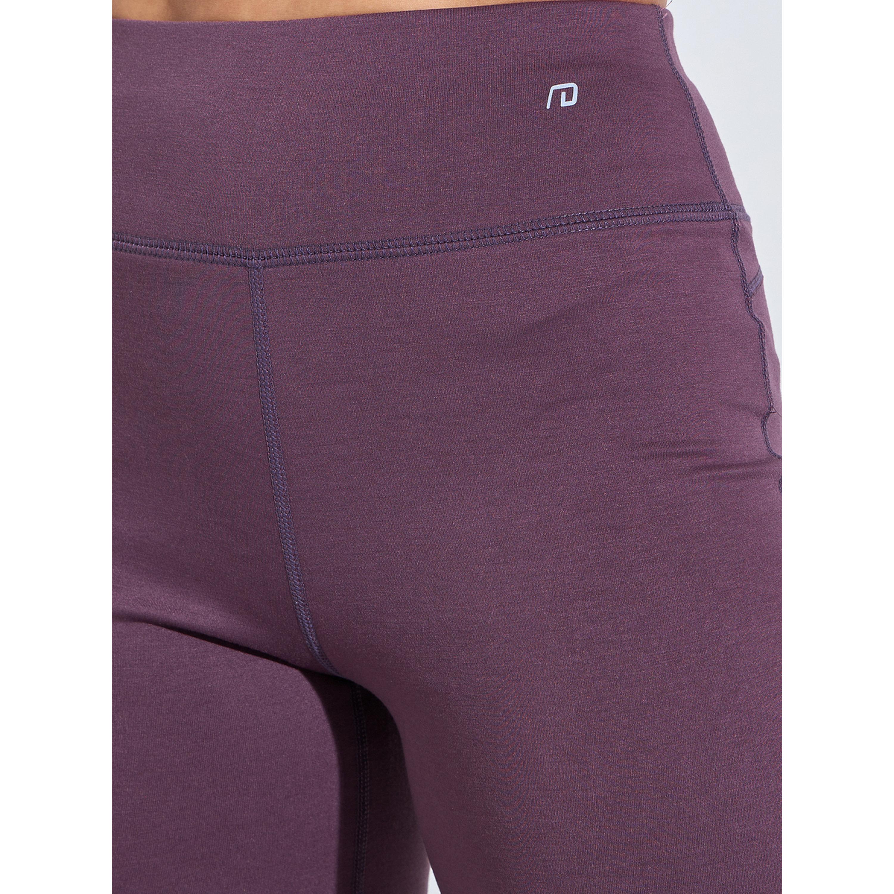 Styli Purple Solid Cuffed Hem Active Joggers-women-clothing-sportswearandactivewear-joggers-image-3