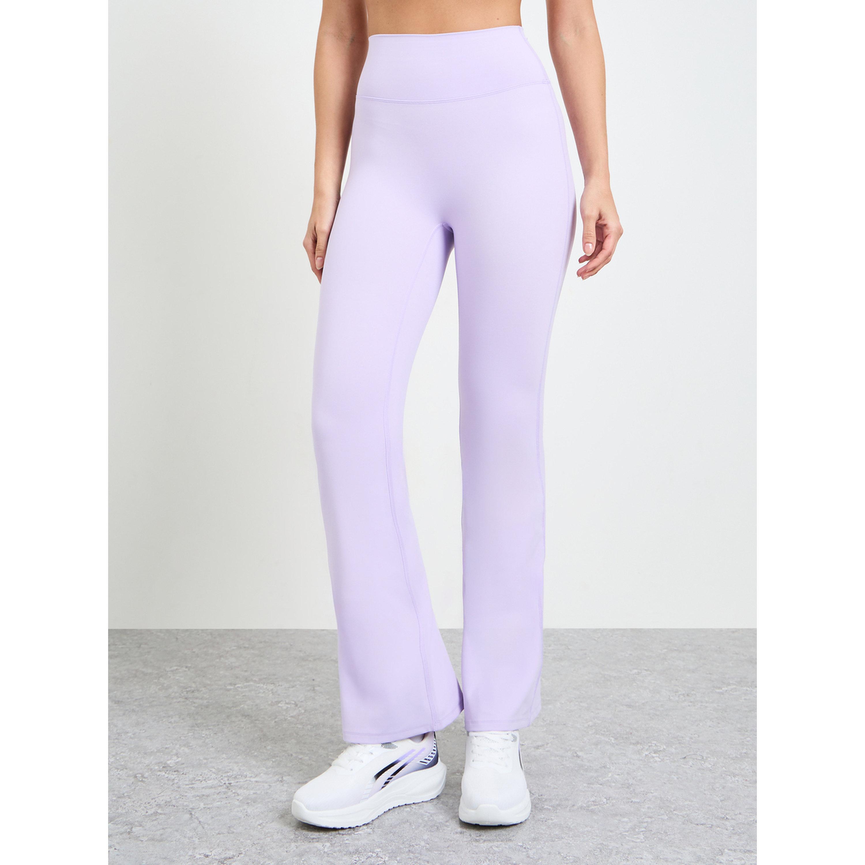 Take Two Purple Flared Yoga Pants-women-clothing-bottoms-joggers-image-1