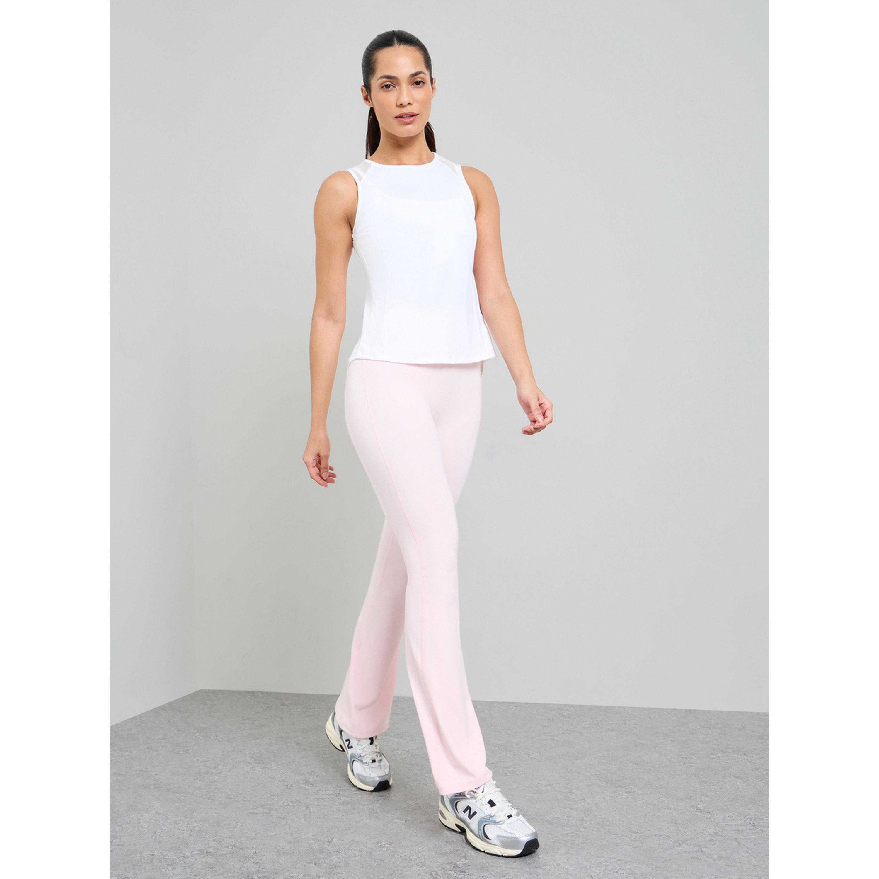 Take Two White Back Mesh Panel Active Tank Top-sports-women-clothing-tshirtsandvests-image-2