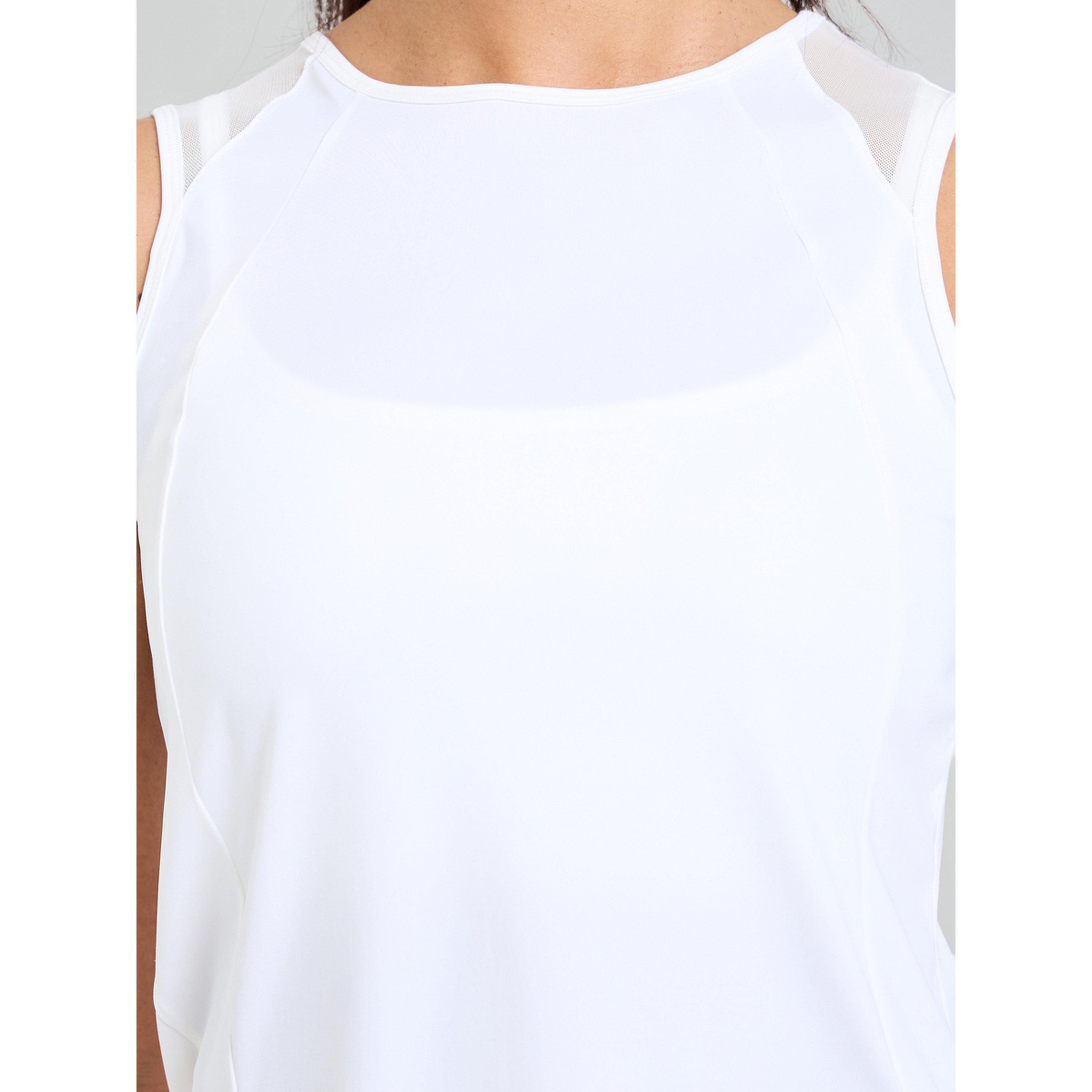 Take Two White Back Mesh Panel Active Tank Top-sports-women-clothing-tshirtsandvests-image-4