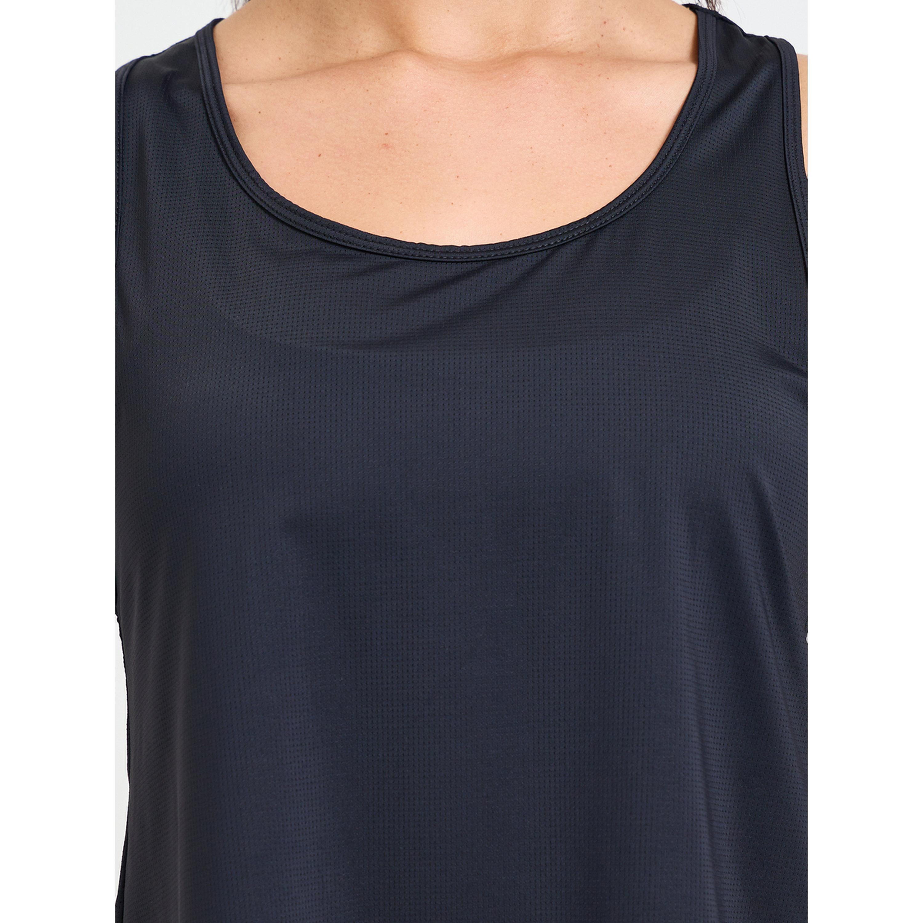Take Two Black Solid Lightweight Active Tank Top-sports-women-clothing-tshirtsandvests-image-4