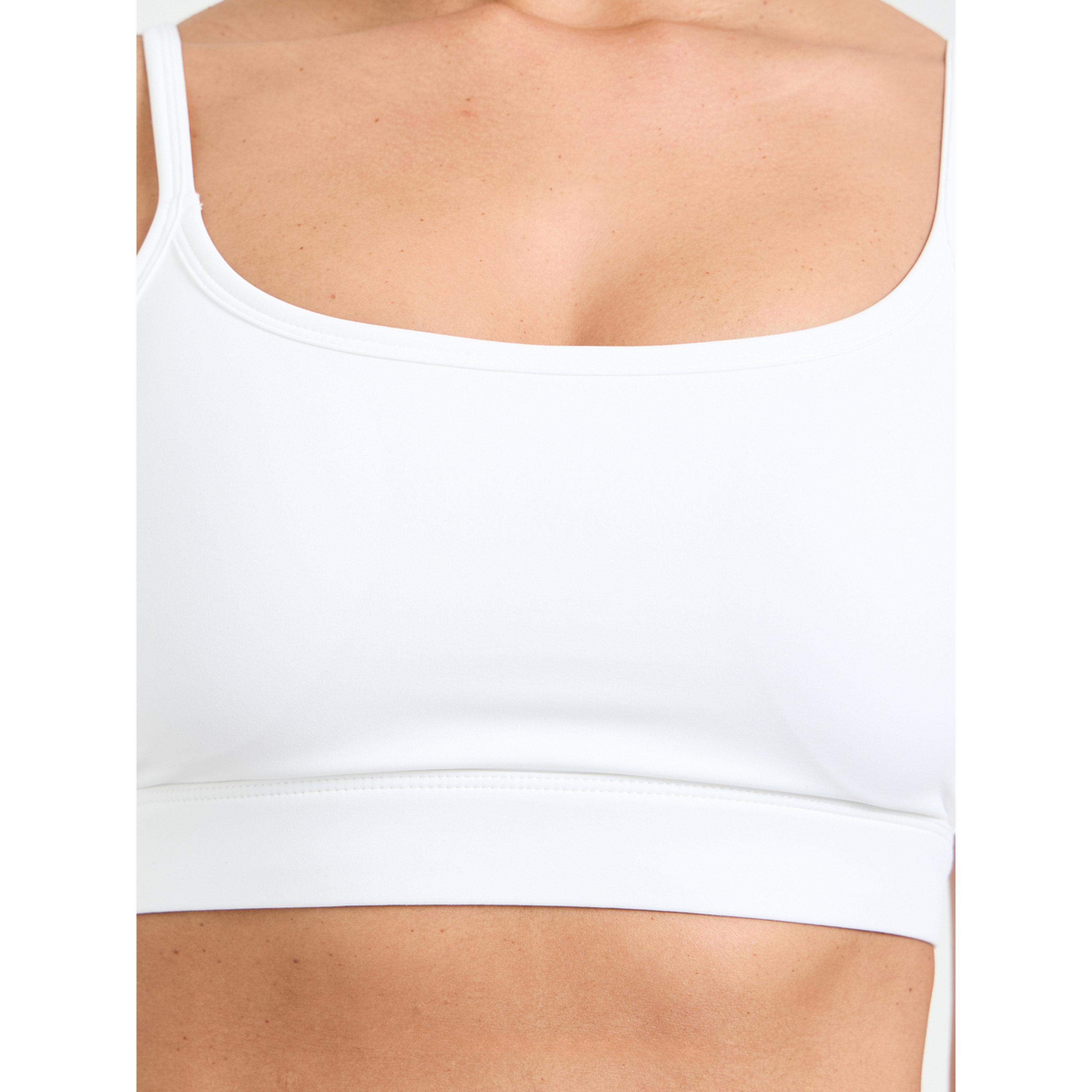 Take Two White Solid High Elastic Breathable Sports Bra-women-clothing-sportswearandactivewear-sportsbras-image-5