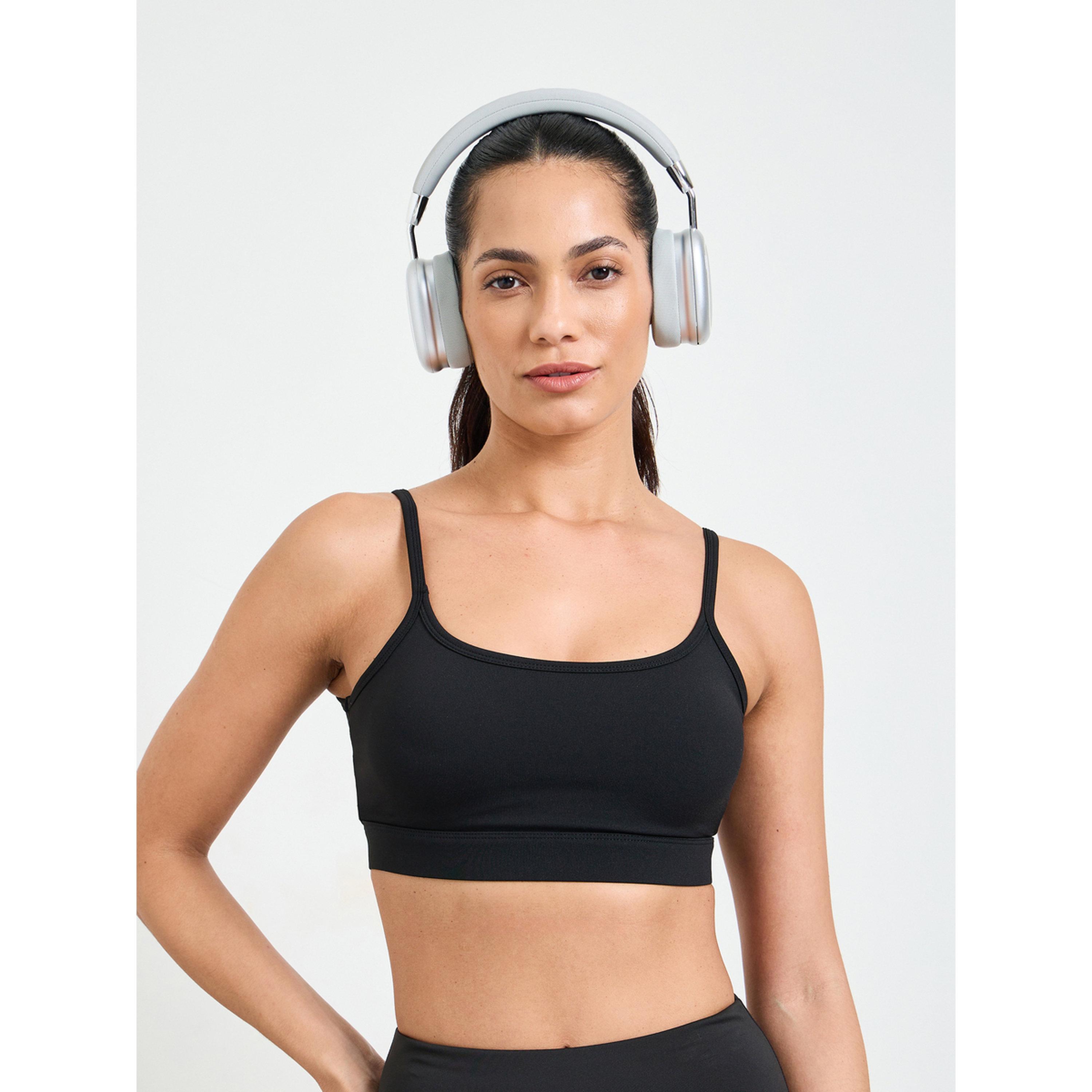 Take Two Black Solid High Elastic Breathable Sports Bra-women-clothing-sportswearandactivewear-sportsbras-image-1