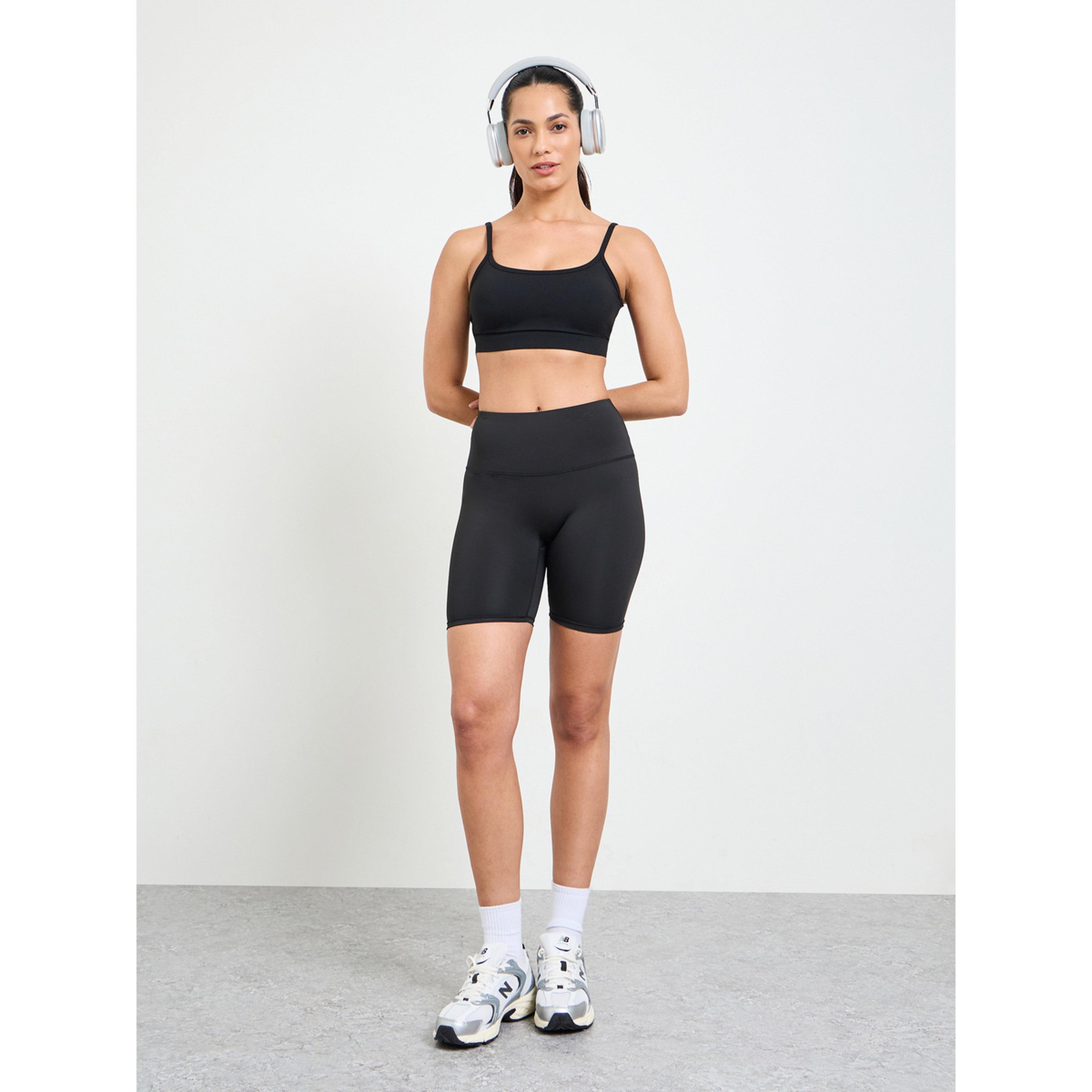 Take Two Black Solid High Elastic Breathable Sports Bra-women-clothing-sportswearandactivewear-sportsbras-image-2