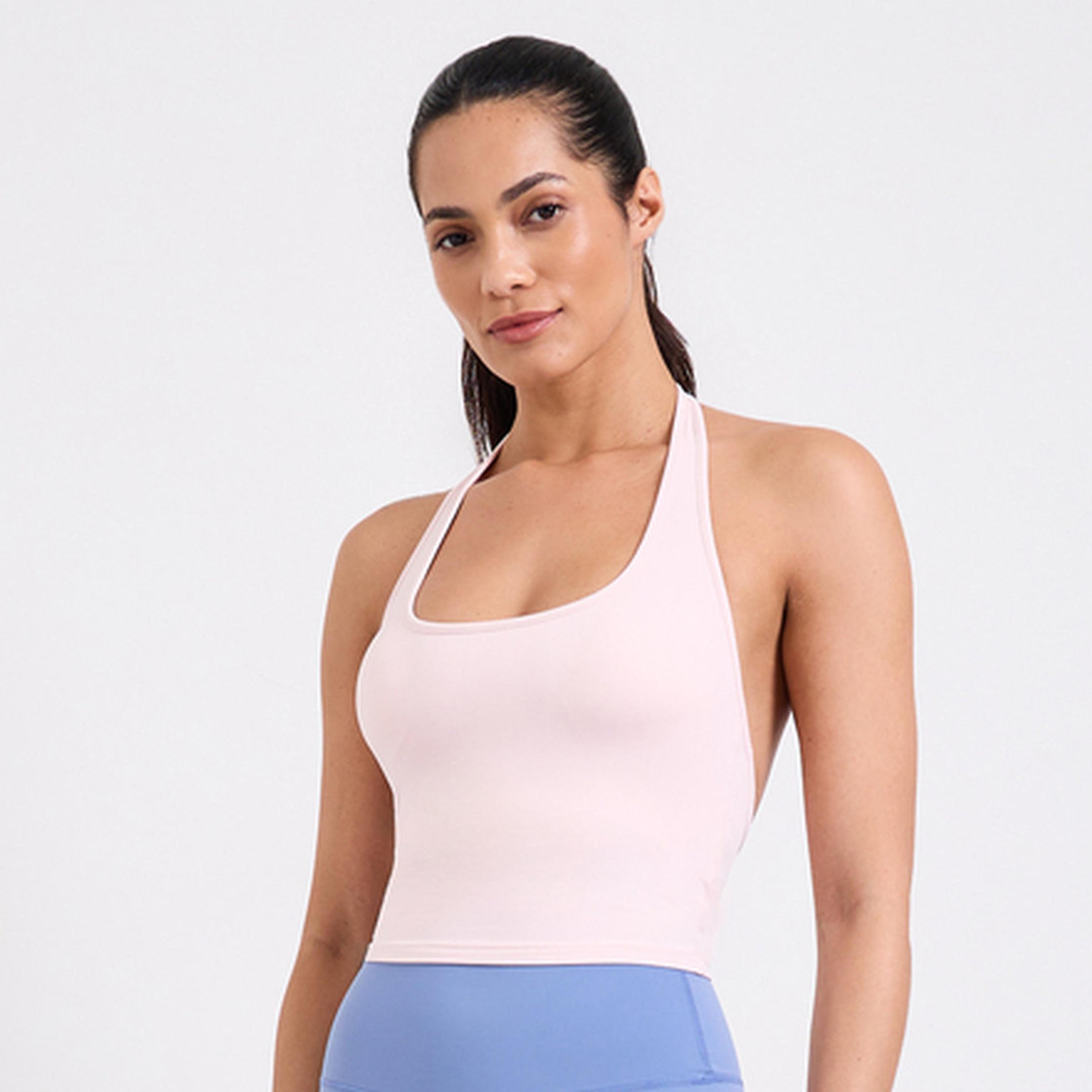 بلوزة يوجا رياضية هولتر بكؤوس مبطنة-sports-women-clothing-tshirtsandvests-image-1