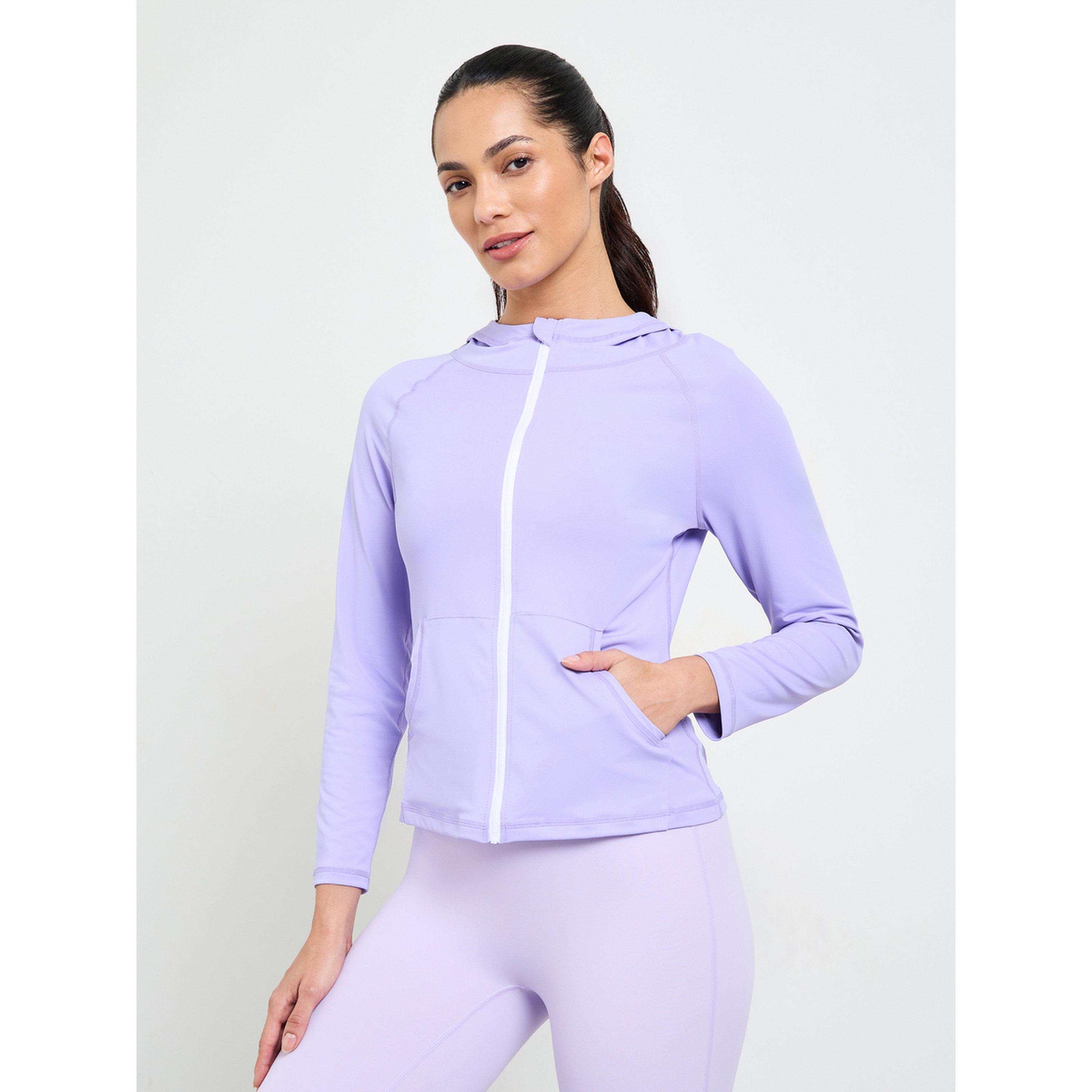 جاكيت رياضي ضيق بقبعة-sports-women-clothing-hoodiesandsweatshirts-image-1