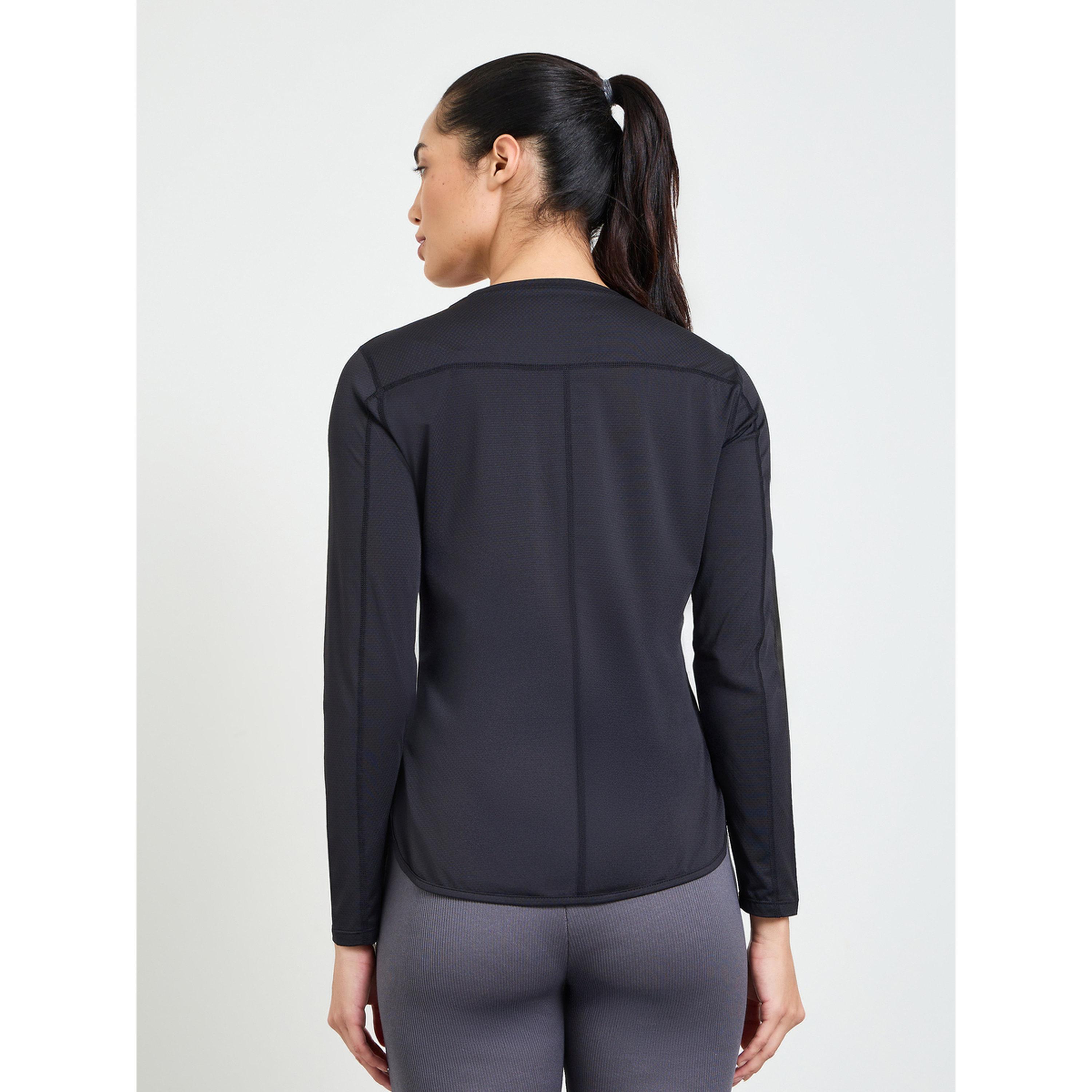 Take Two Black Long Sleeve Active Top-sports-women-clothing-tshirtsandvests-image-3