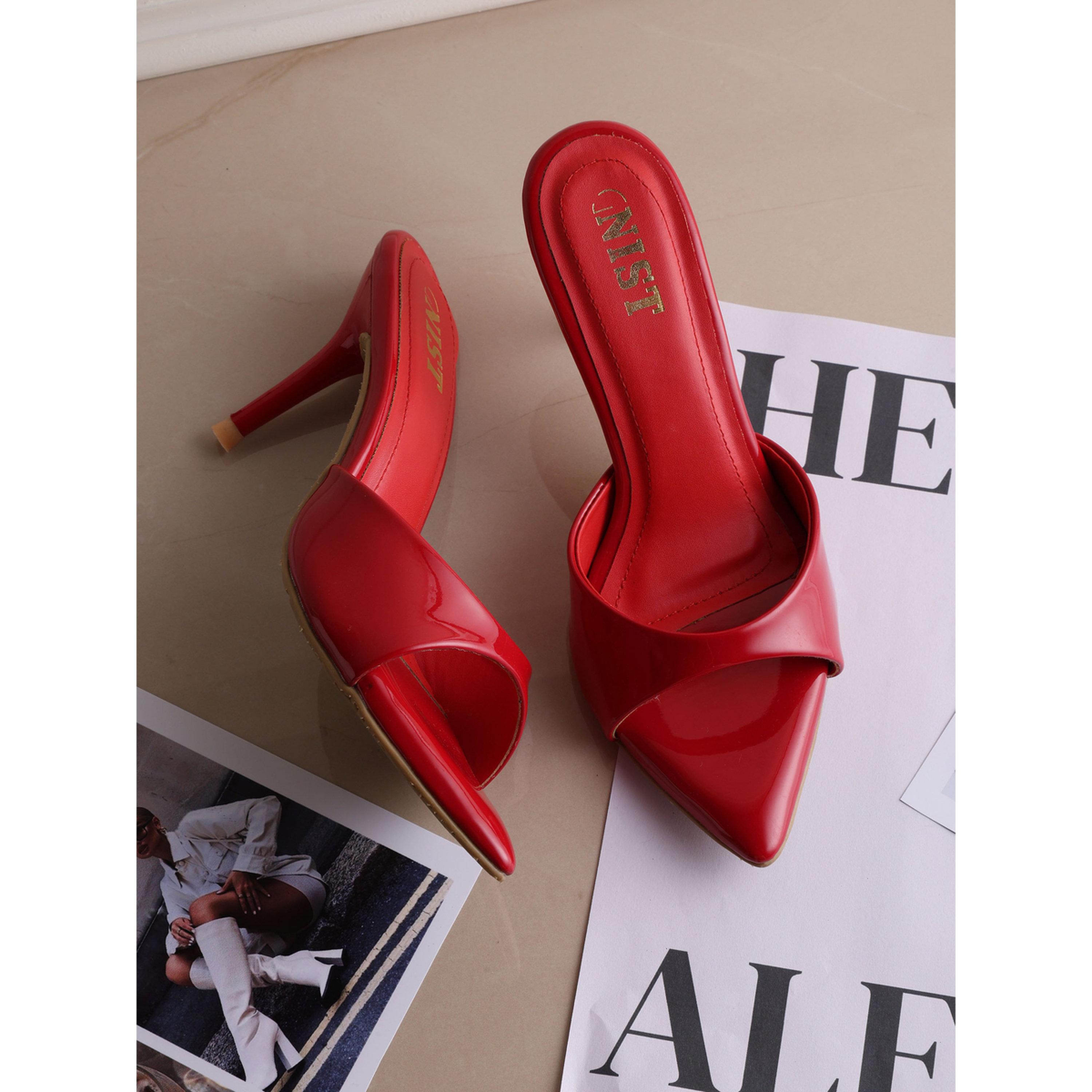 صندل بكعب عالي ومقدمة مدببة باللون الأحمر-women-shoes-sandals-heeled-image-5