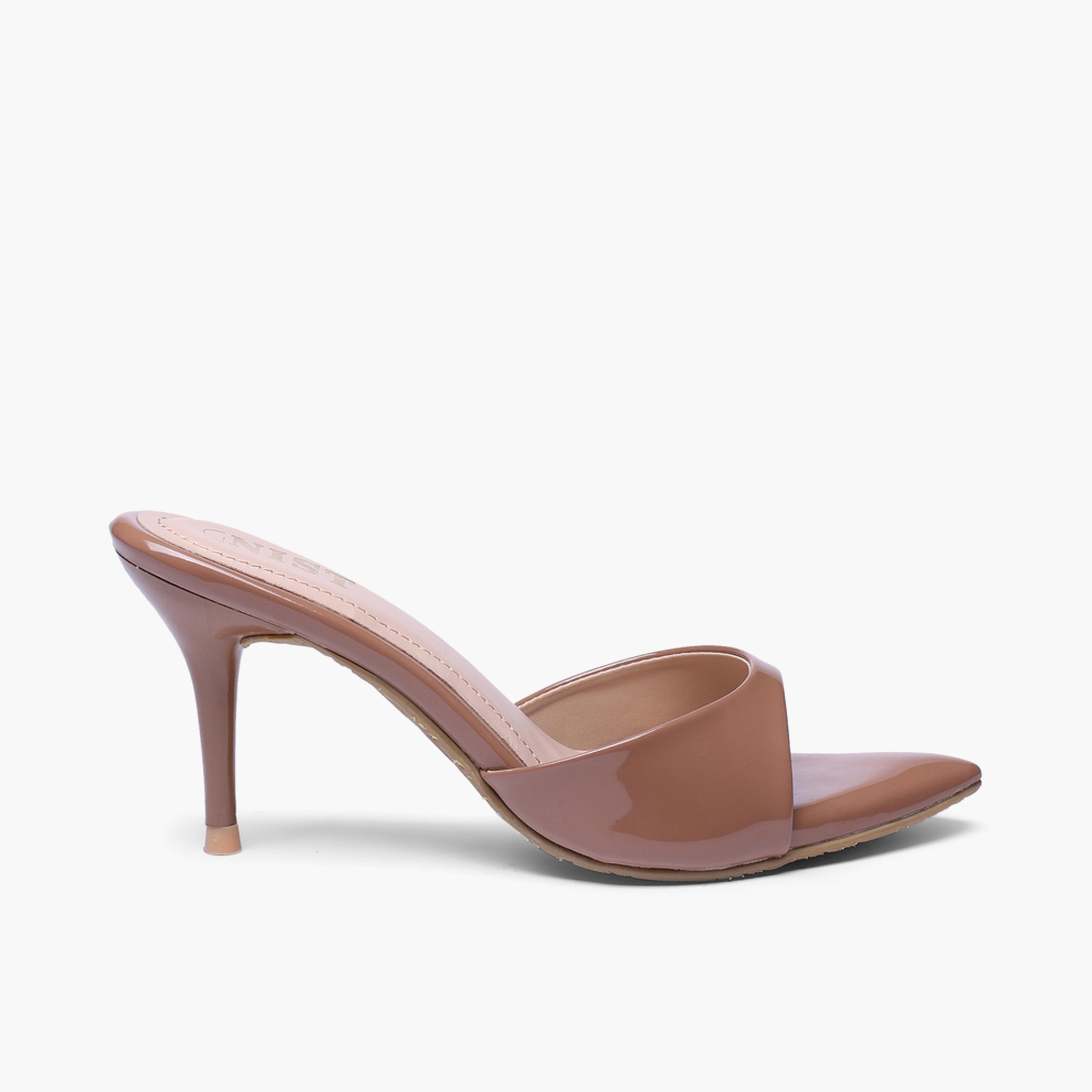 GNIST X Styli Tan High Heel Stiletto Sandals-women-shoes-sandals-heeled-image-2