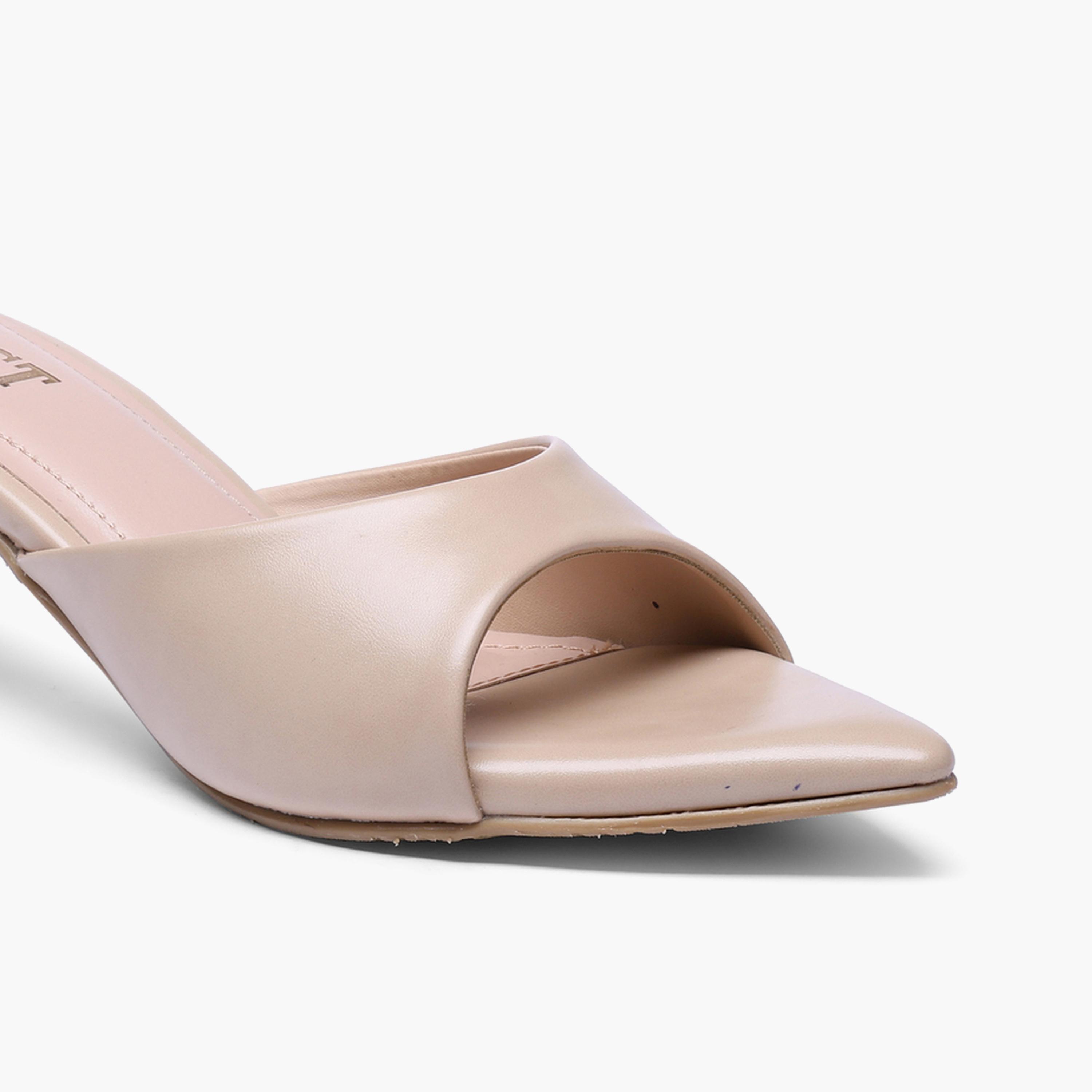 GNIST X Styli Nude Kitten Heel Sandals-women-shoes-sandals-heeled-image-3