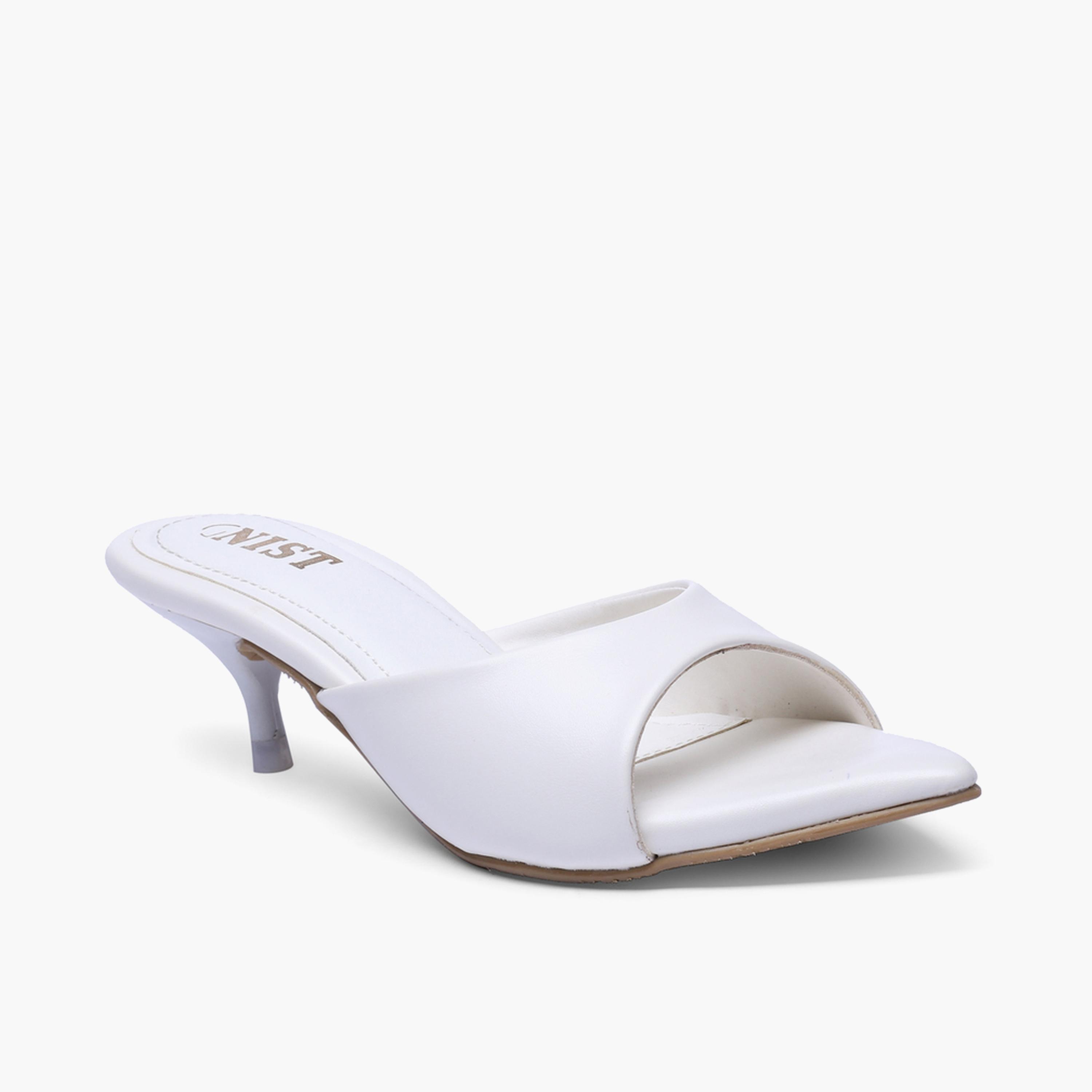 صندل بكعب منخفض وسهل الارتداء باللون الأبيض-women-shoes-sandals-heeled-image-4