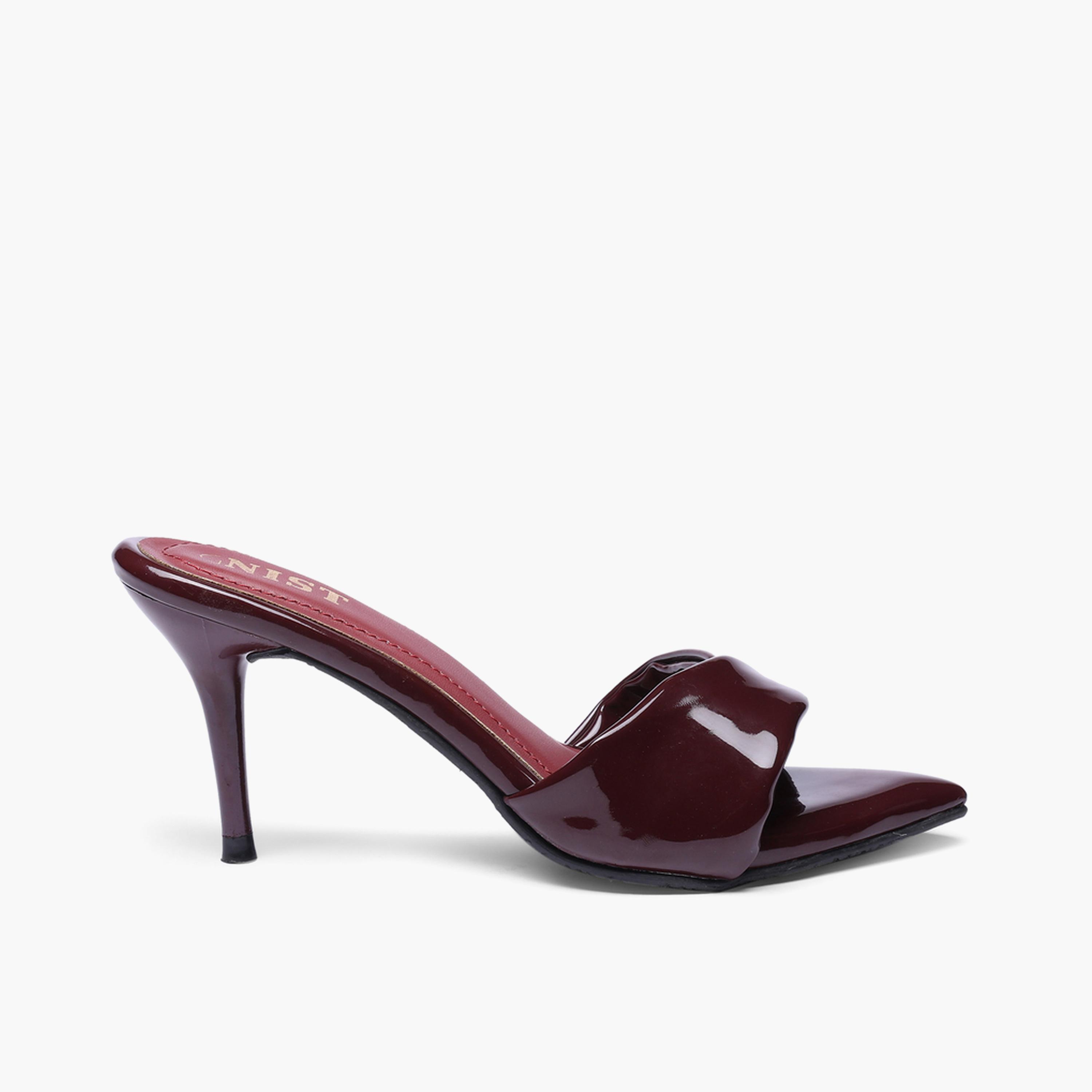 صندل بكعب عالي وحزام متداخل باللون البورغندي-women-shoes-sandals-heeled-image-2