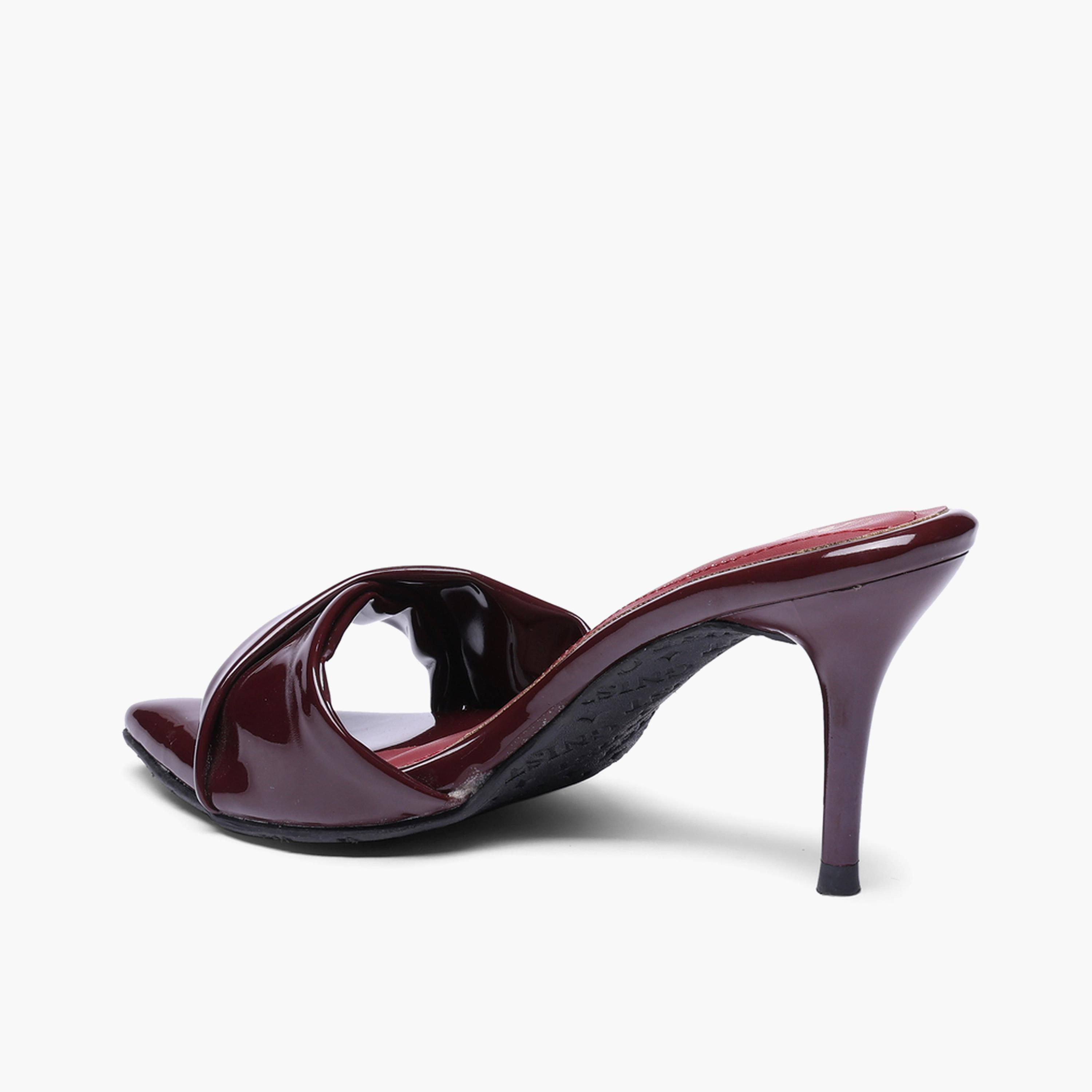صندل بكعب عالي وحزام متداخل باللون البورغندي-women-shoes-sandals-heeled-image-6