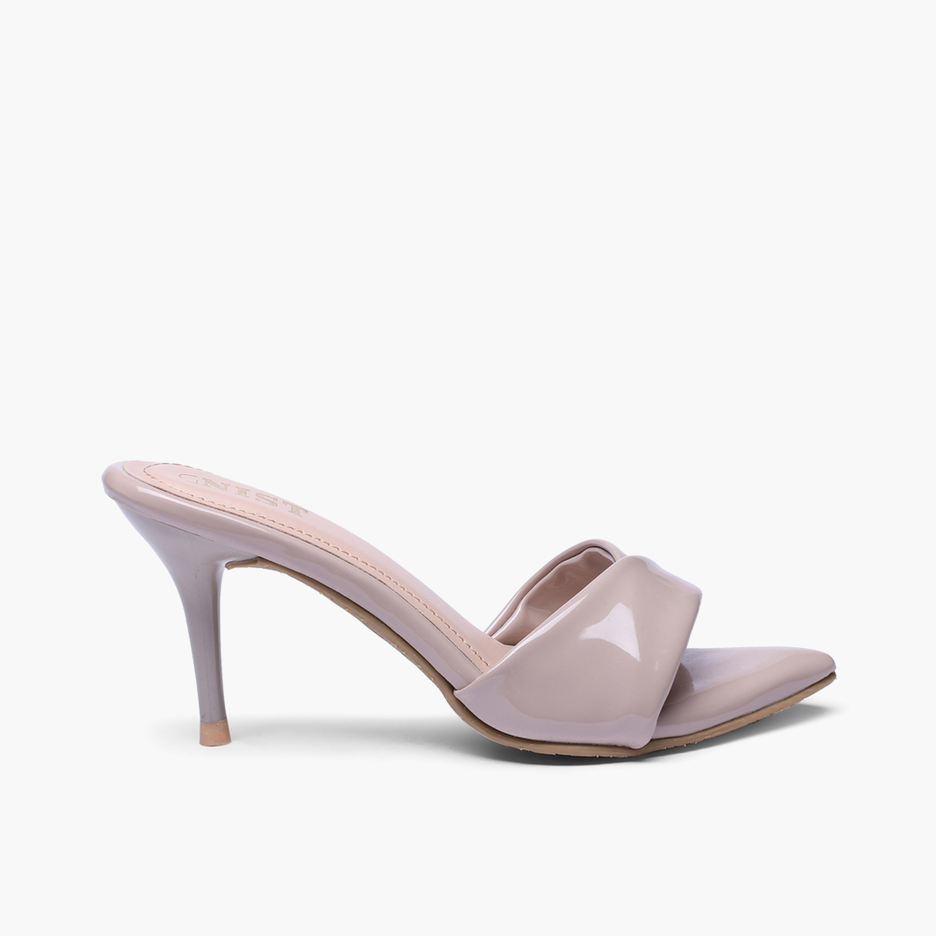 صندل بكعب عالي وحزام متداخل باللون نيود-women-shoes-sandals-heeled-image-2