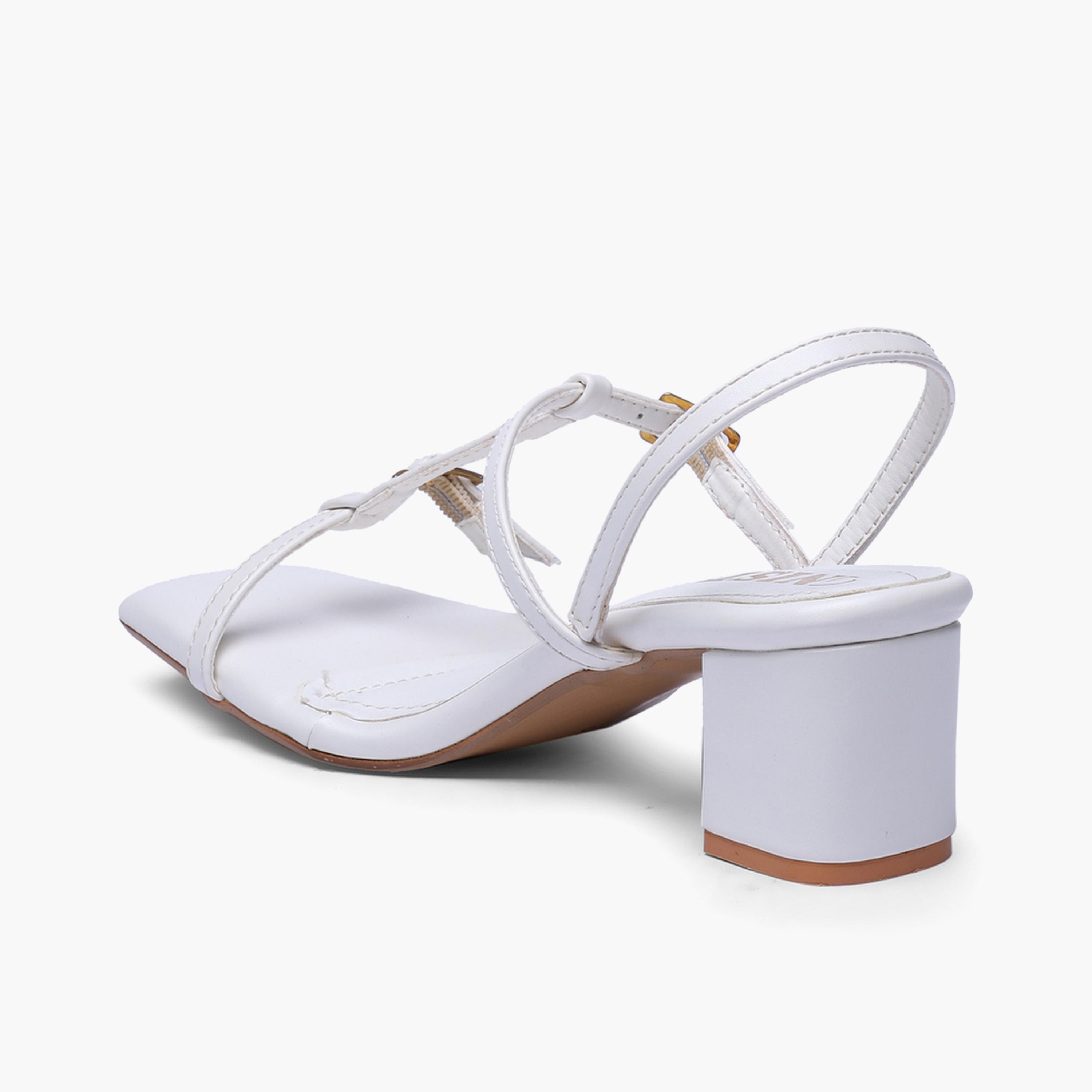 صندل بكعب عريض وحزام شكل تي-women-shoes-sandals-heeled-image-6
