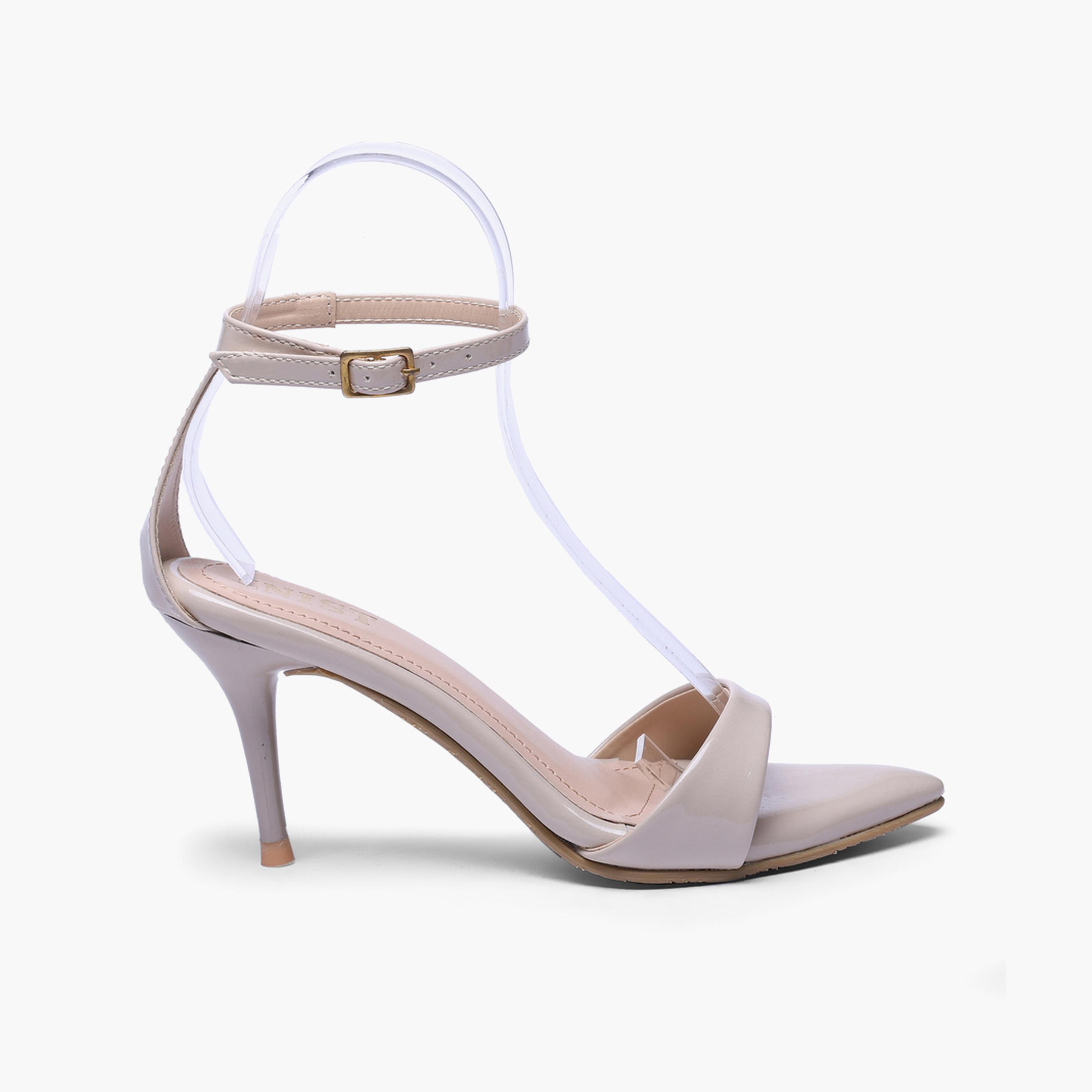 صندل بكعب عالي ومقدمة مدببة وحزام كاحل باللون نيود-women-shoes-sandals-heeled-image-2
