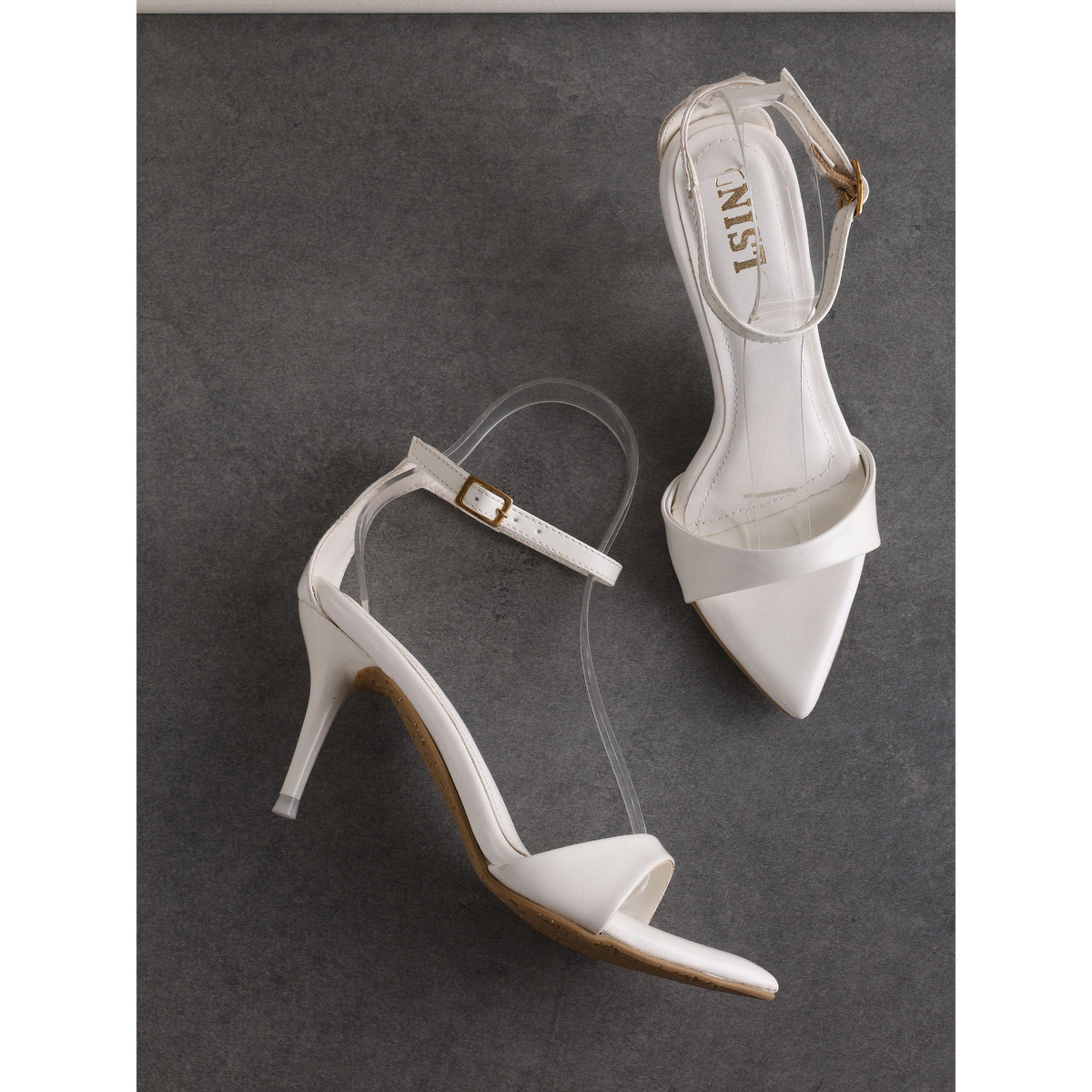 صندل بكعب متوسط وحزام كاحل باللون الأبيض-women-shoes-sandals-heeled-image-5