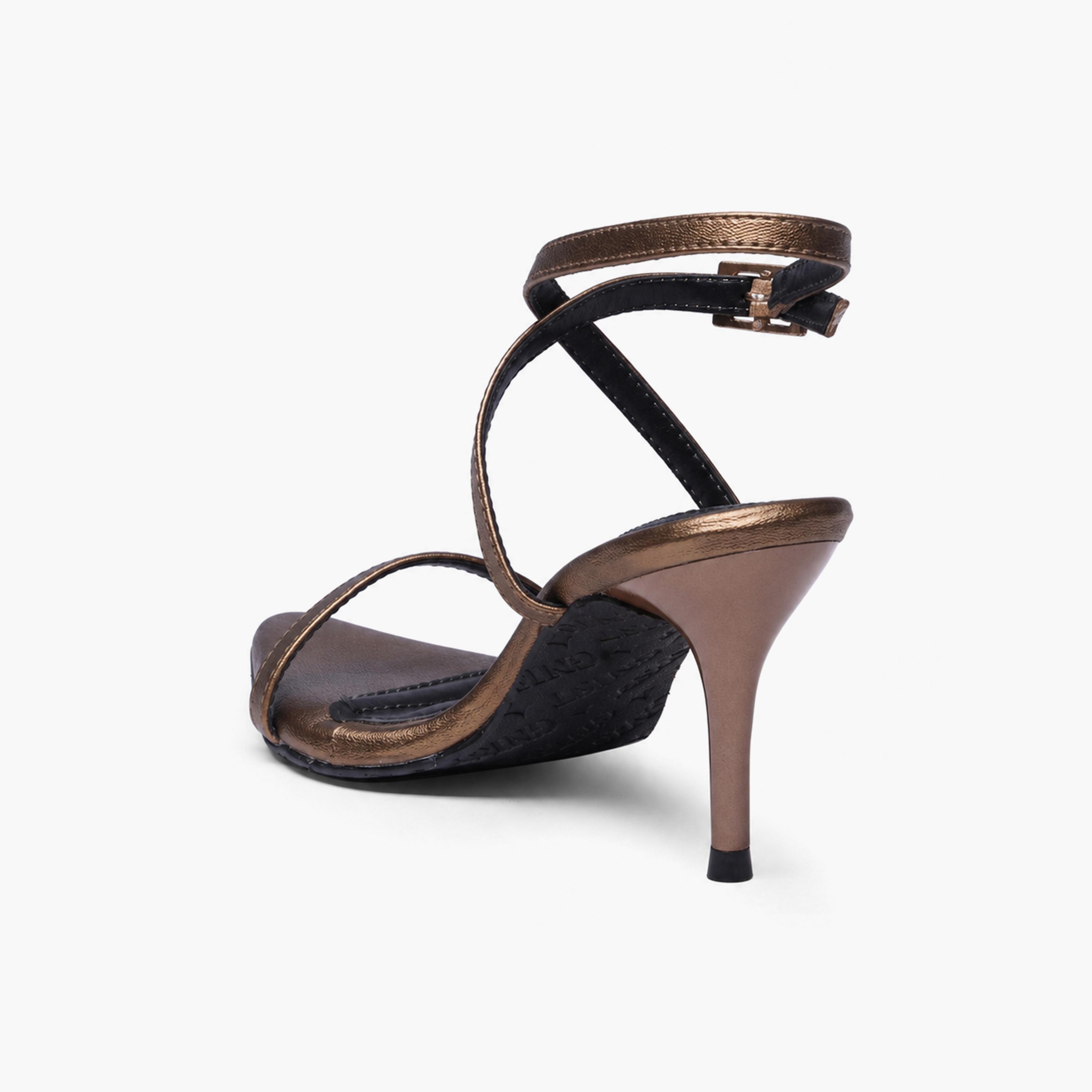 GNIST X Styli Bronze High Heel Ankle Strap Sandals-women-shoes-sandals-heeled-image-6