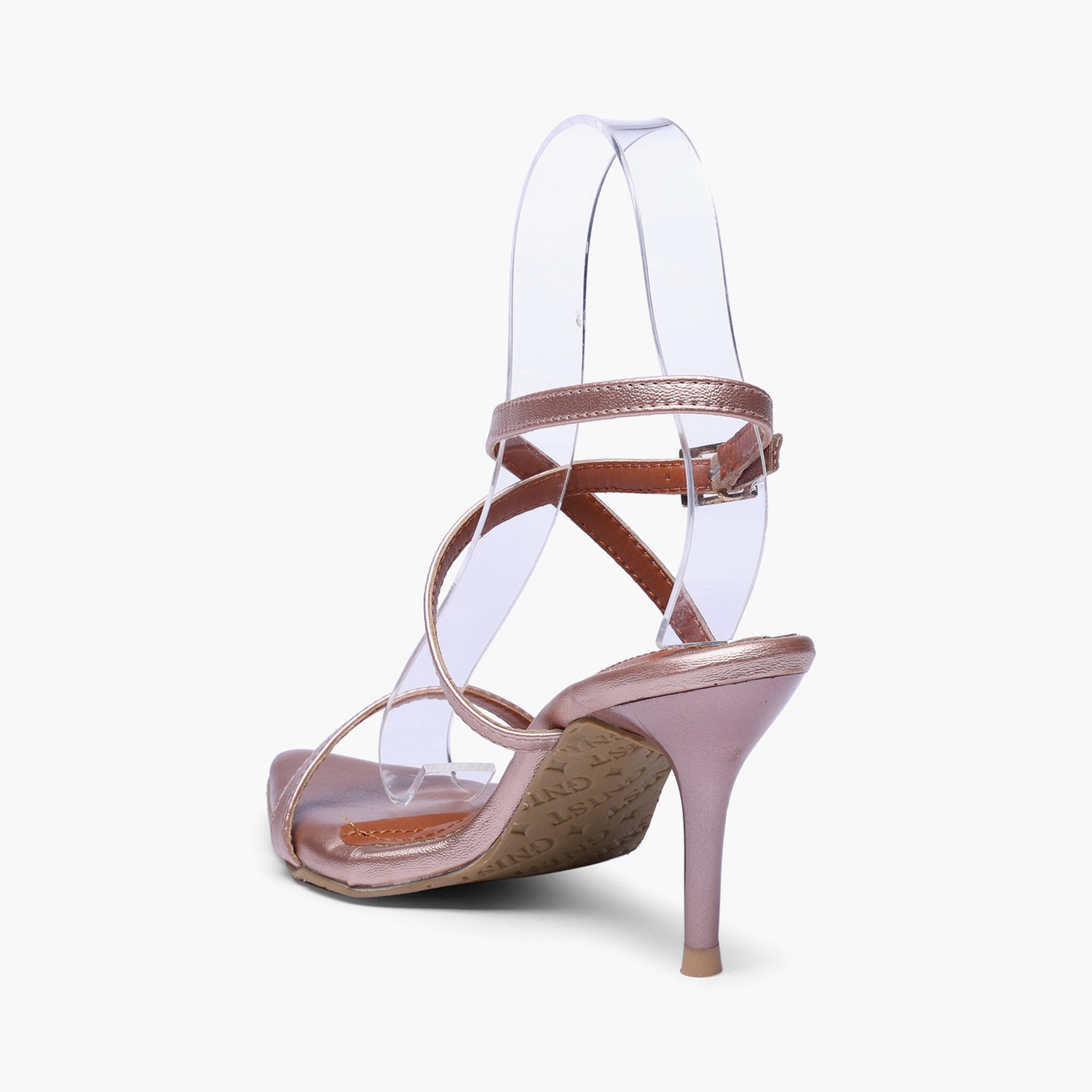 صندل بكعب متوسط وحزام كاحل باللون الذهبي الوردي-women-shoes-sandals-heeled-image-6