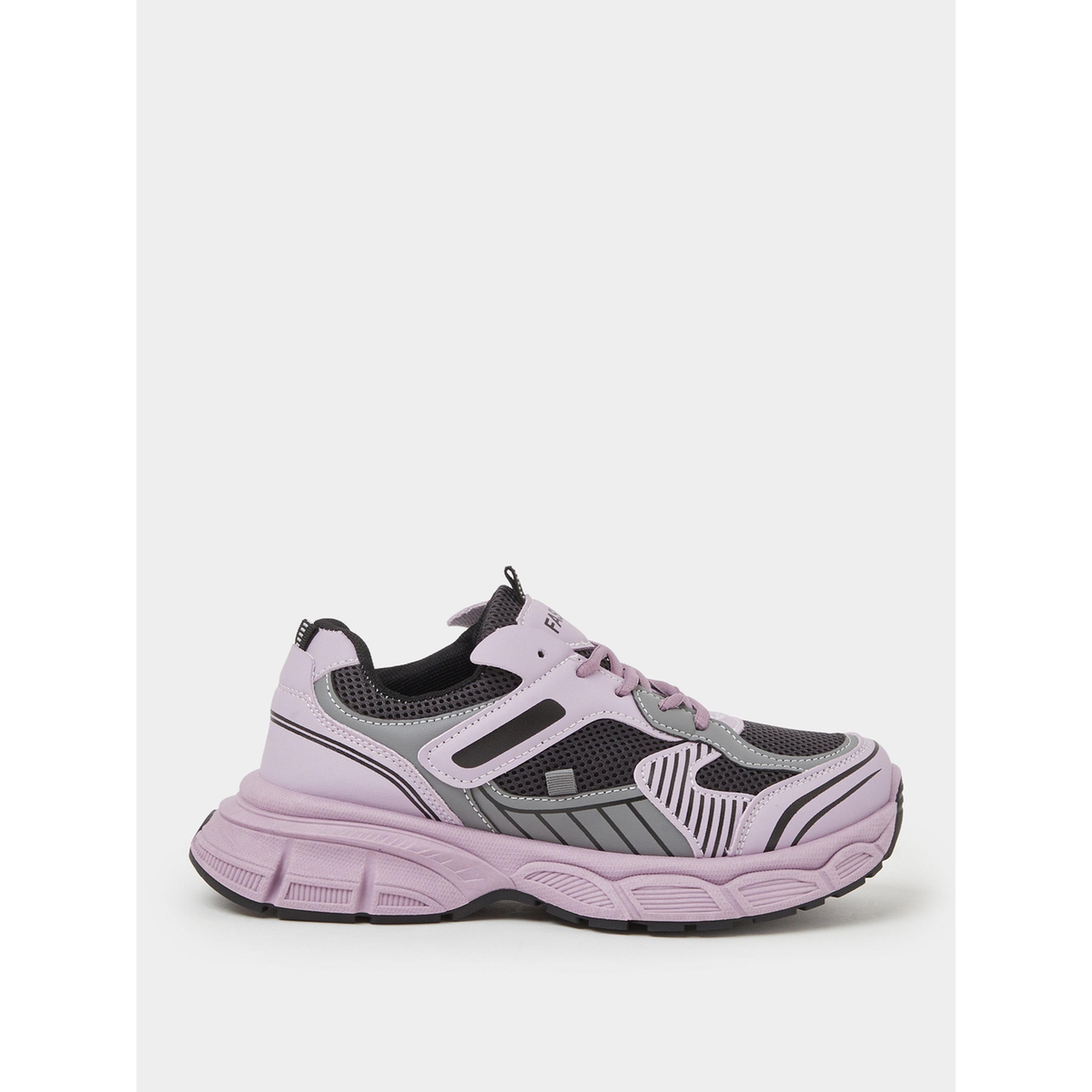 حذاء سنيكرز رياضي بنعل شانكي وأربطة-women-shoes-sneakers-image-3