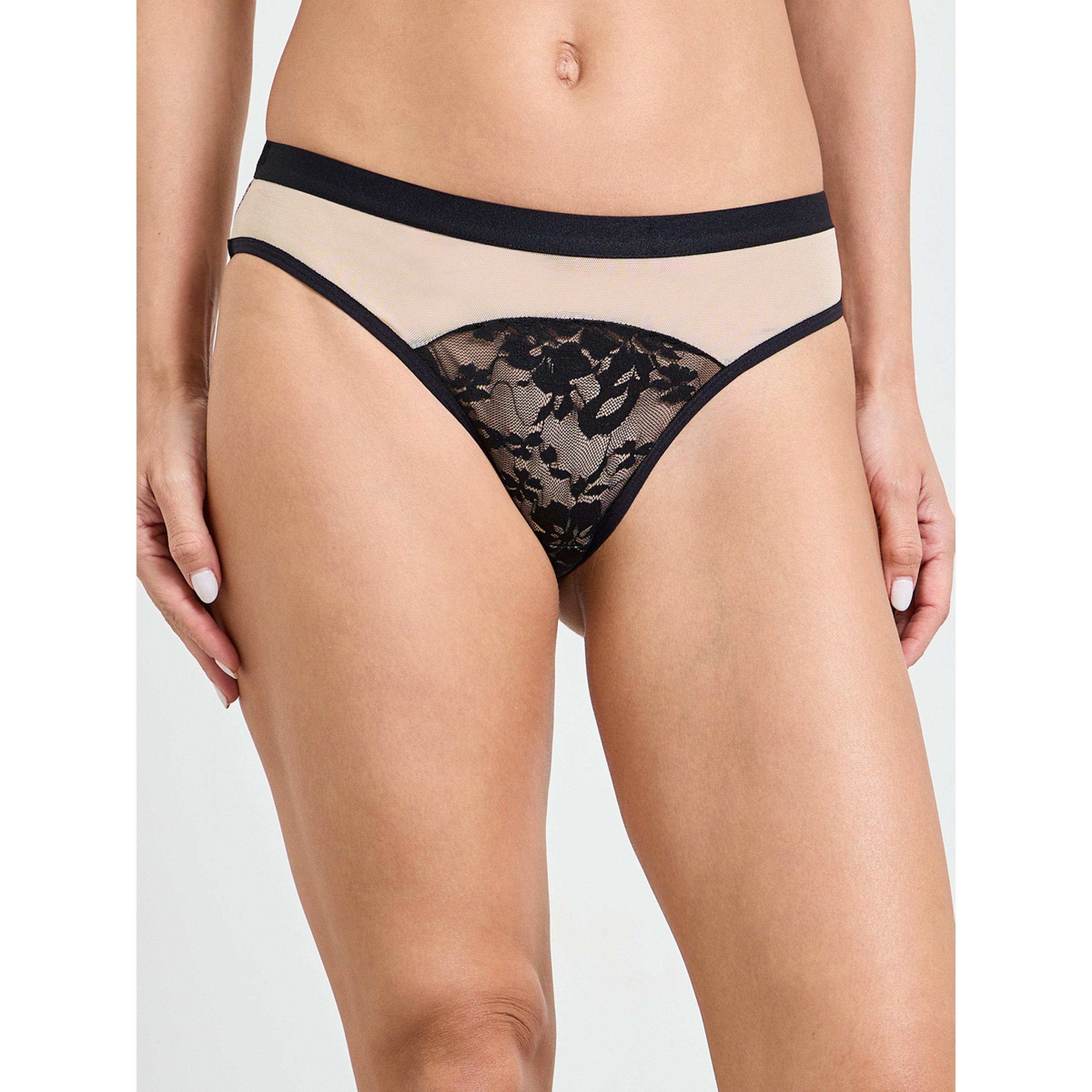Take Two Non Padded Contrast Lace Bra and Brief Set-women-clothing-lingerie-lingeriesets-image-4
