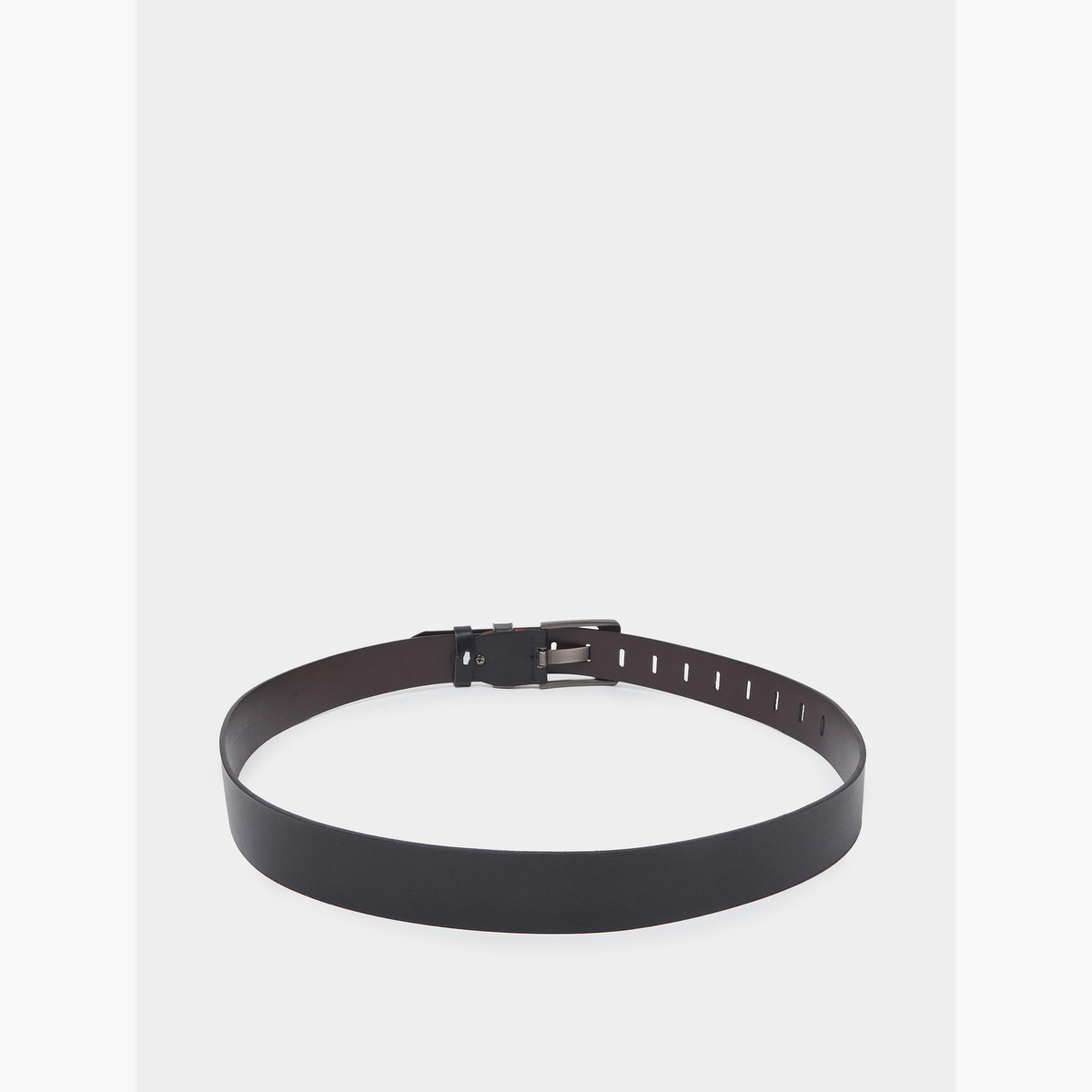حزام كاجوال رجالي جيب بمشبك مربع-men-beltsandwallets-belts-image-3