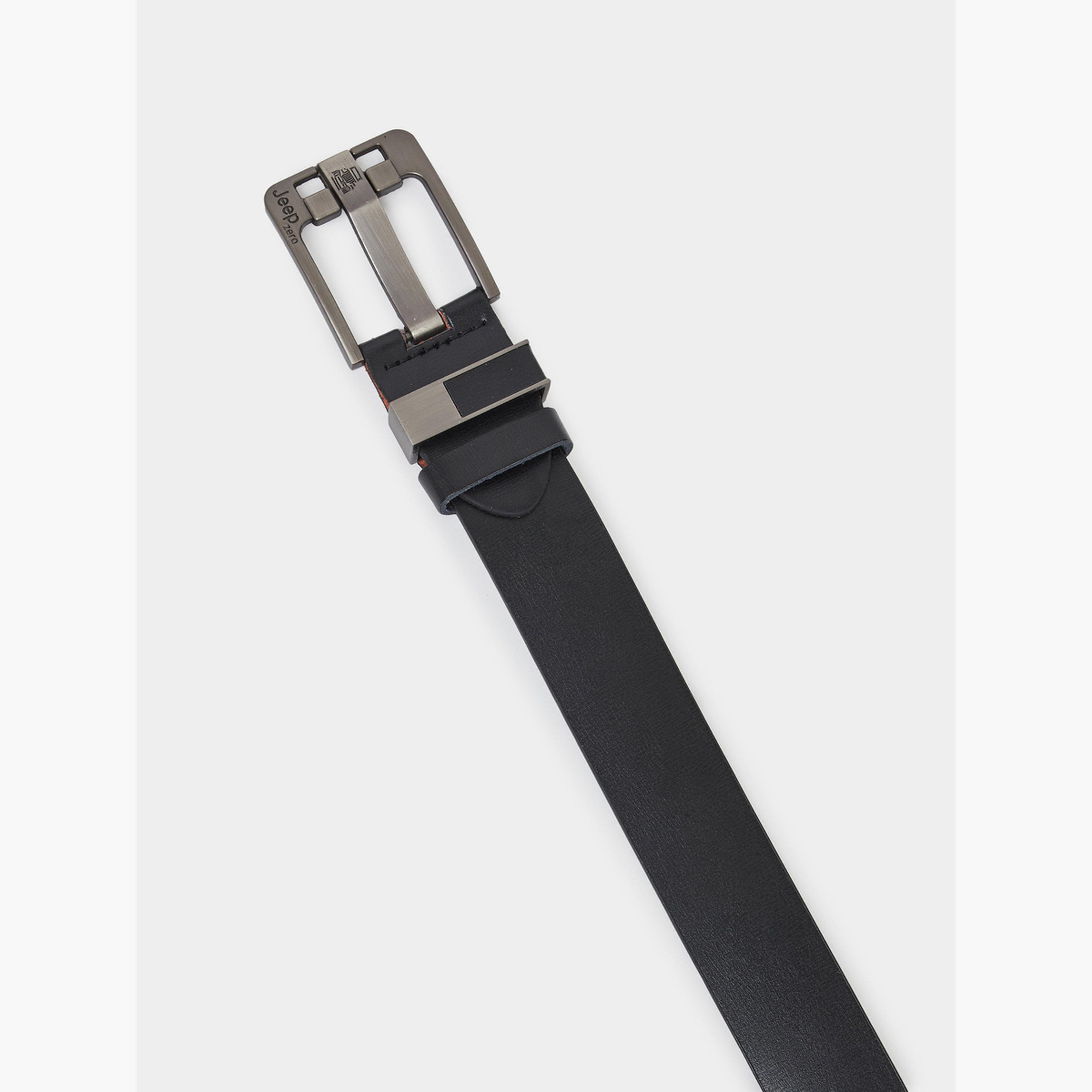 حزام كاجوال رجالي جيب بمشبك مربع-men-beltsandwallets-belts-image-4