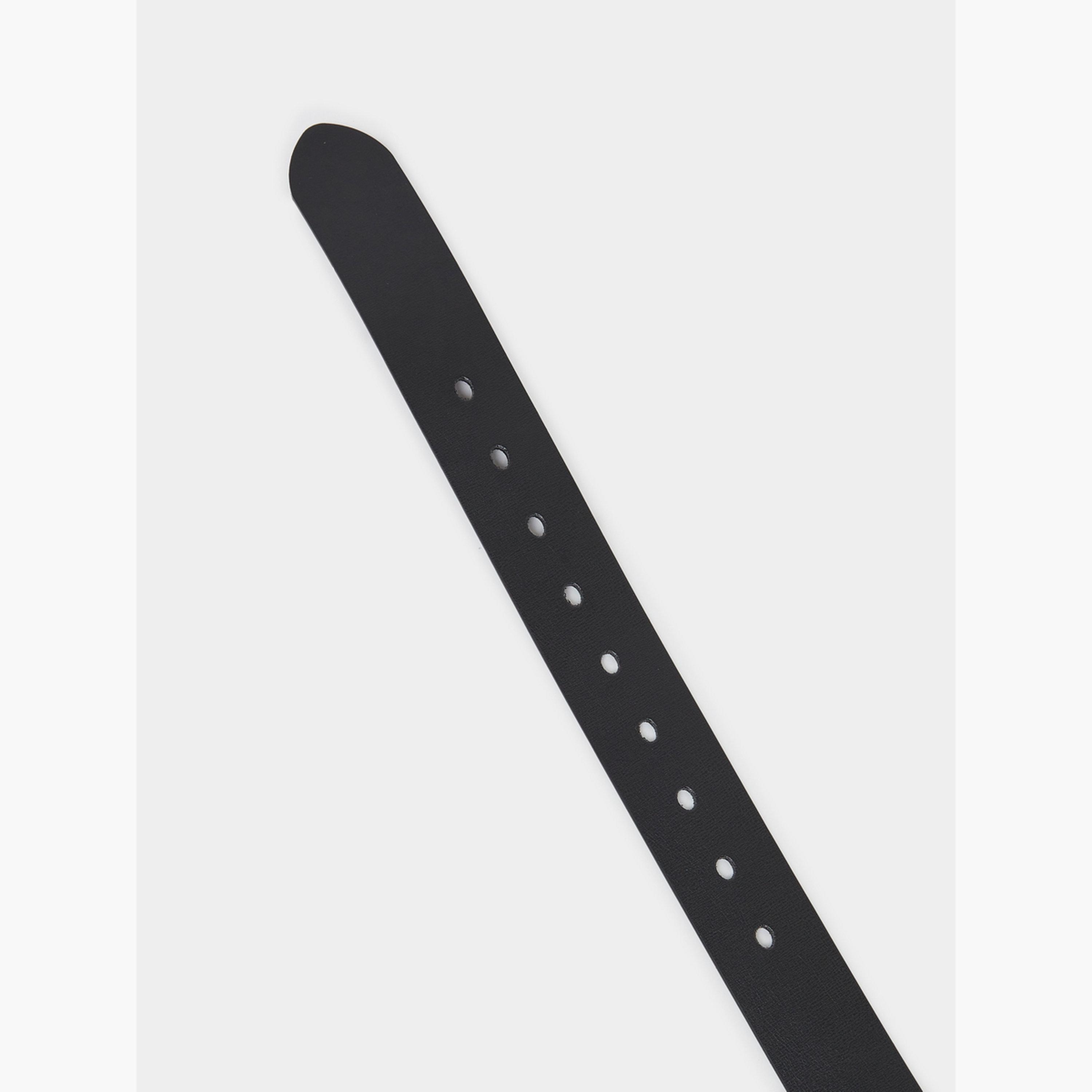 Styli Men Black Jeep Square Buckle Belt-men-beltsandwallets-belts-image-5