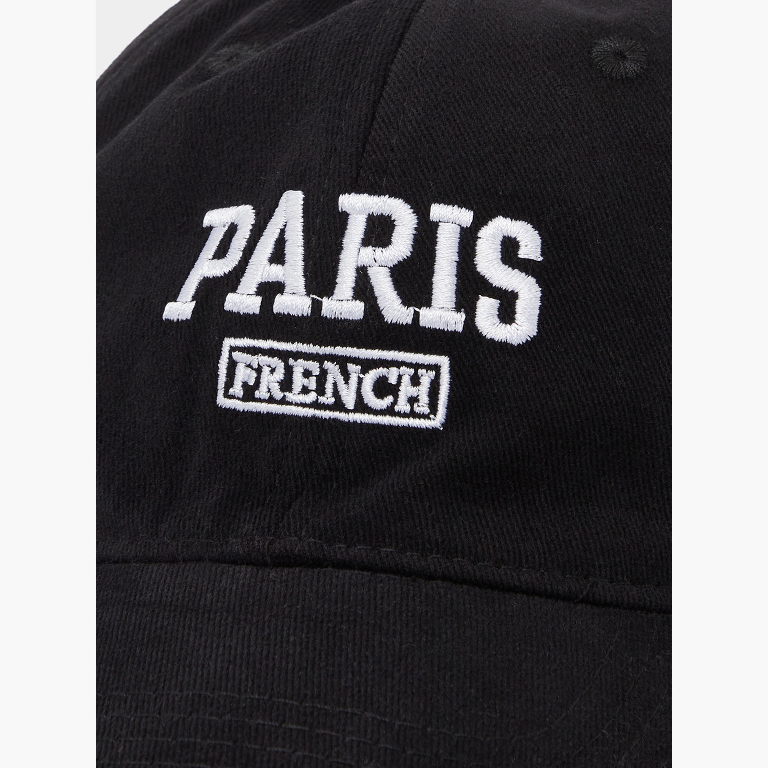 ستايلي - قبعة بيسبول سوداء مطرزة-men-caps-image-3