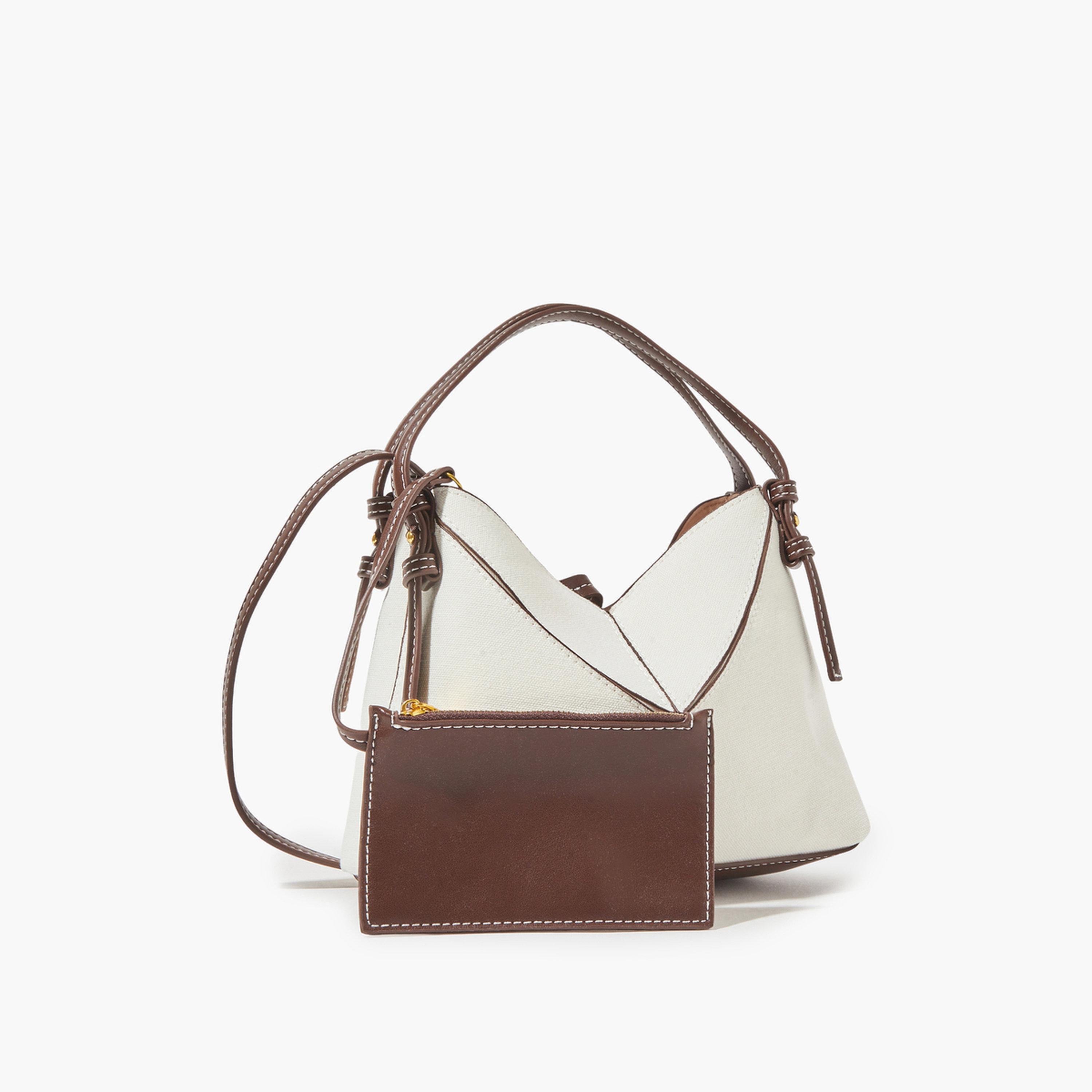 Styli Off White Handbag with Purse-women-bagsandwallets-handbags-image-1