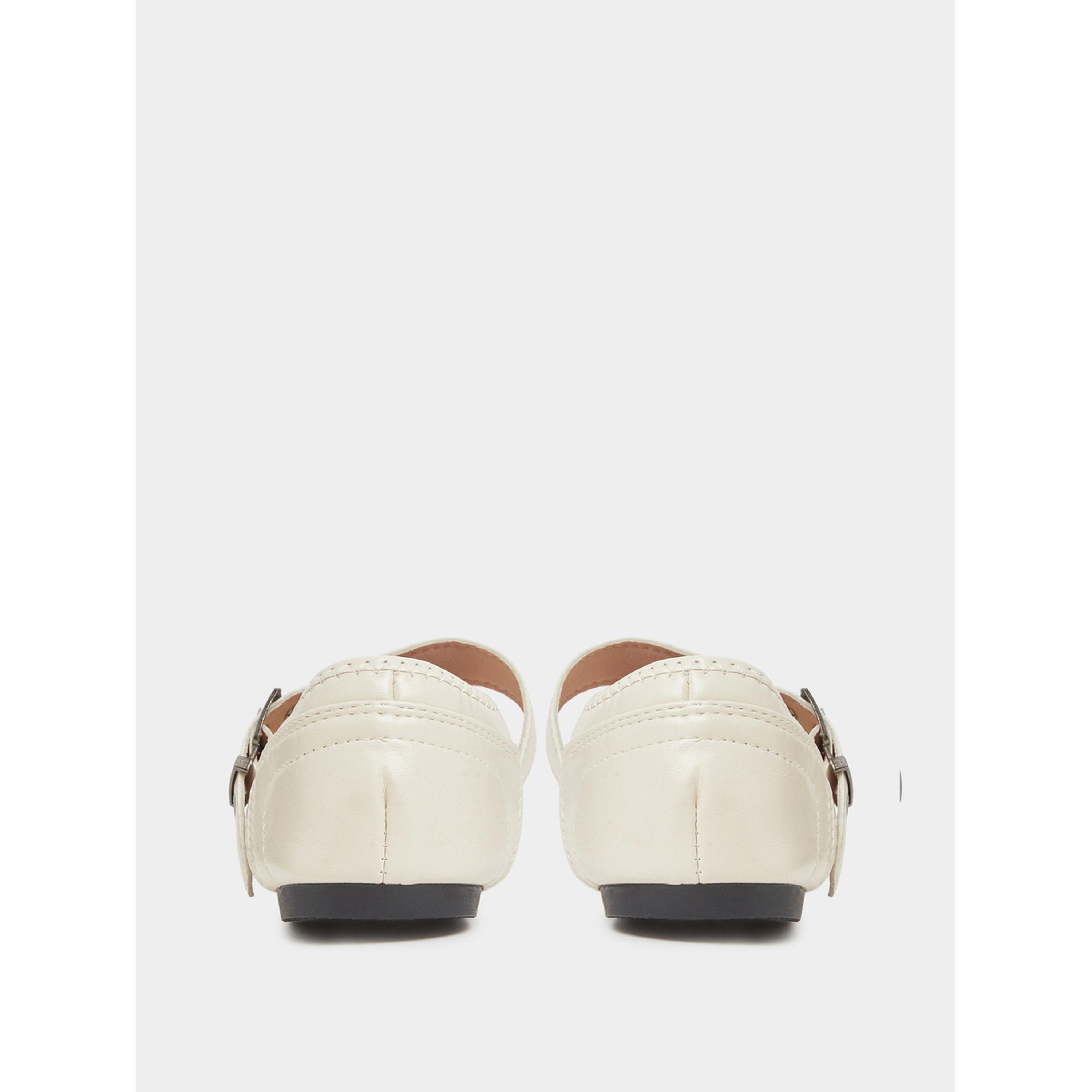 حذاء باليرينا مسطح بإبزيم وسيور متقاطعة-women-shoes-ballerinas-image-6