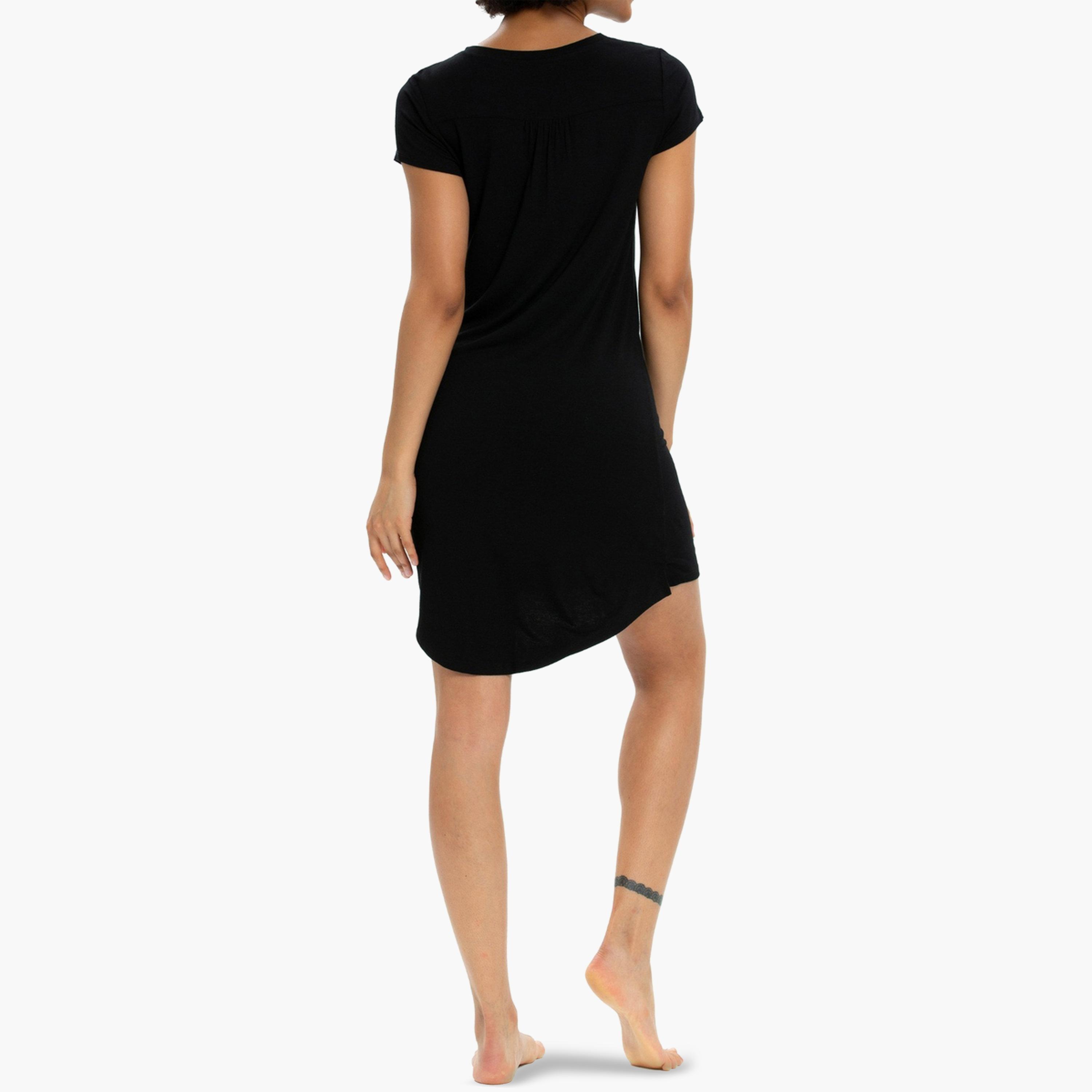 قميص نوم بأكمام قصيرة وطبعة فواكه-women-clothing-nightwear-nighties-image-4