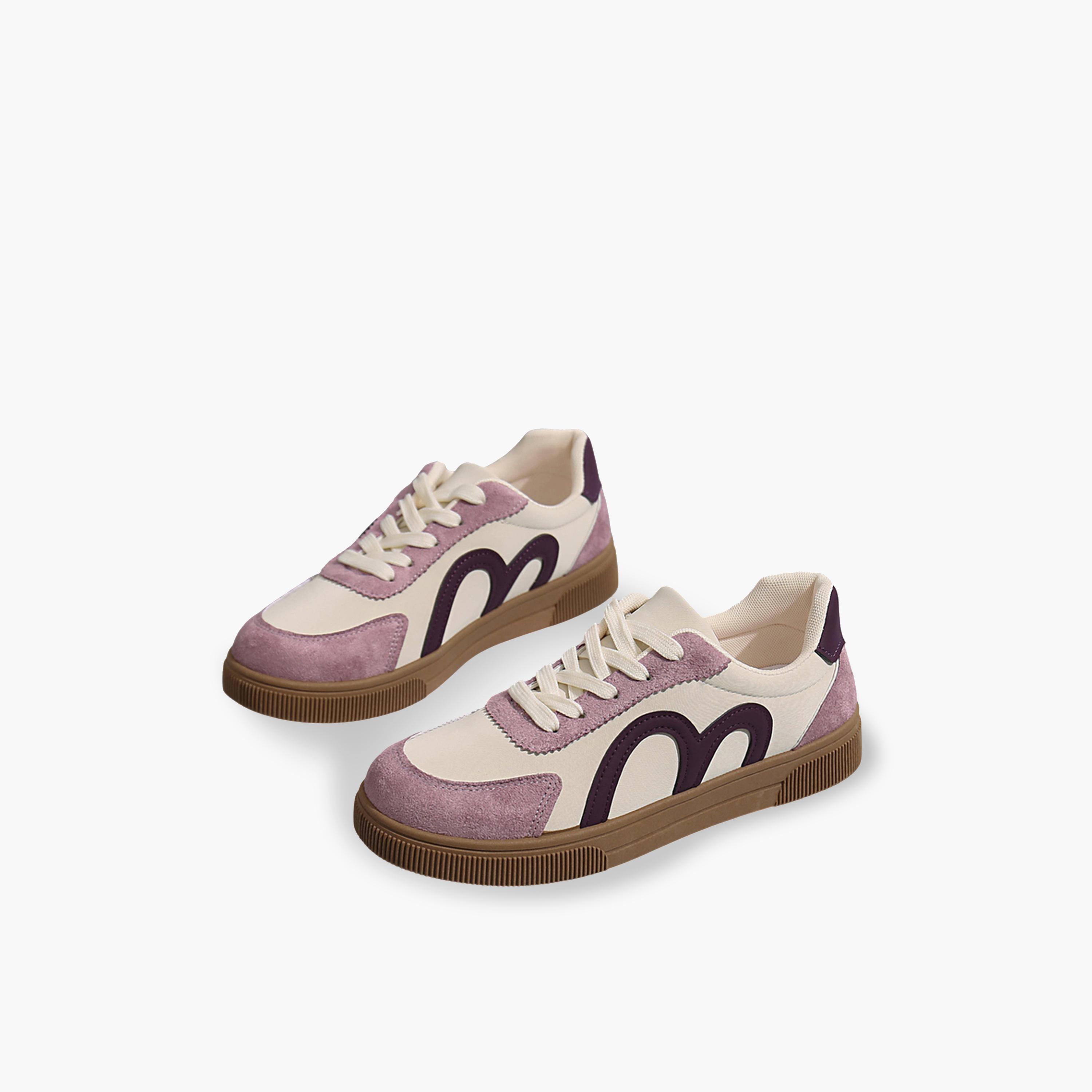 حذاء سنيكرز برباط باللون الأرجواني-women-shoes-sneakers-image-1