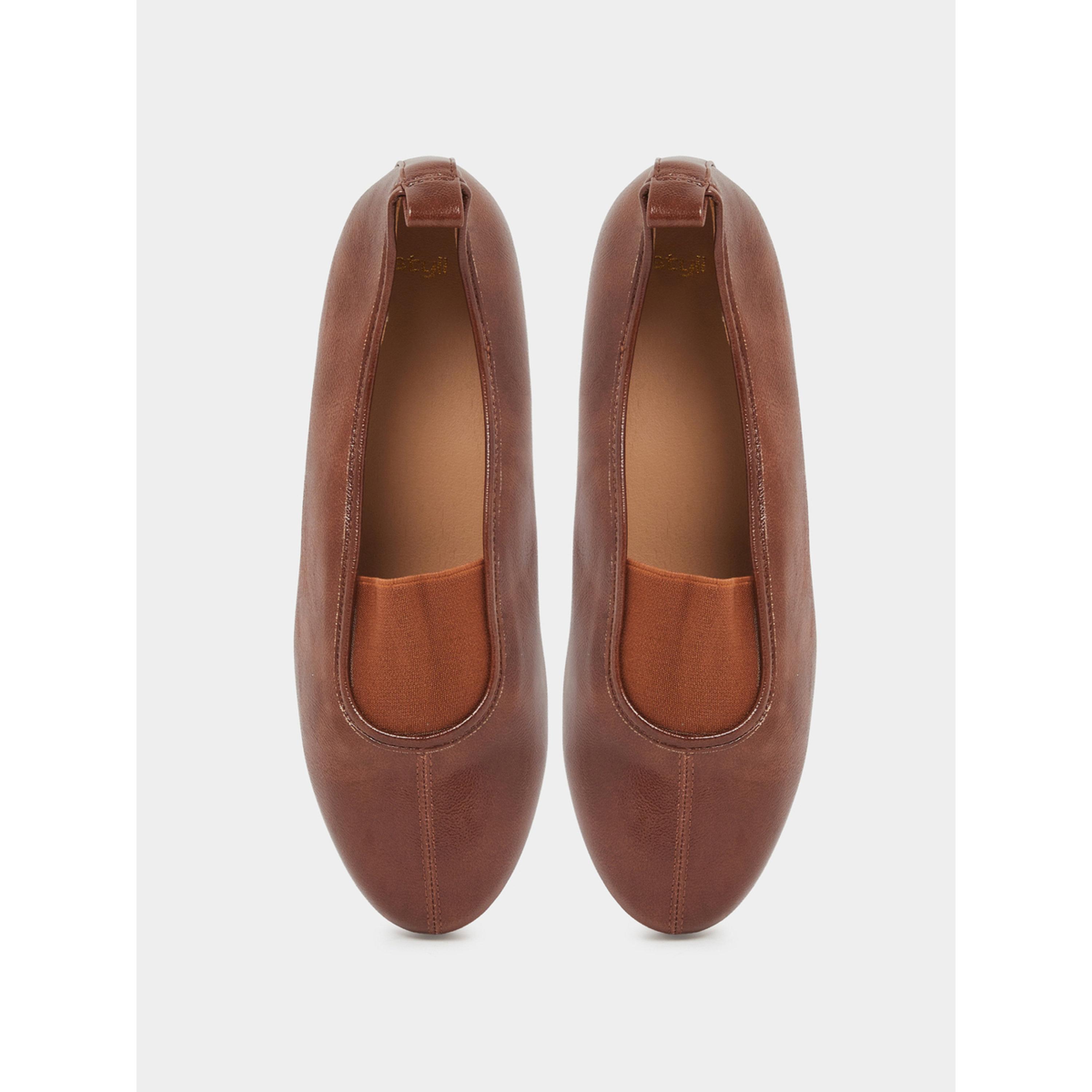 حذاء باليرينا مسطح بشريط مطاطي-women-shoes-ballerinas-image-4