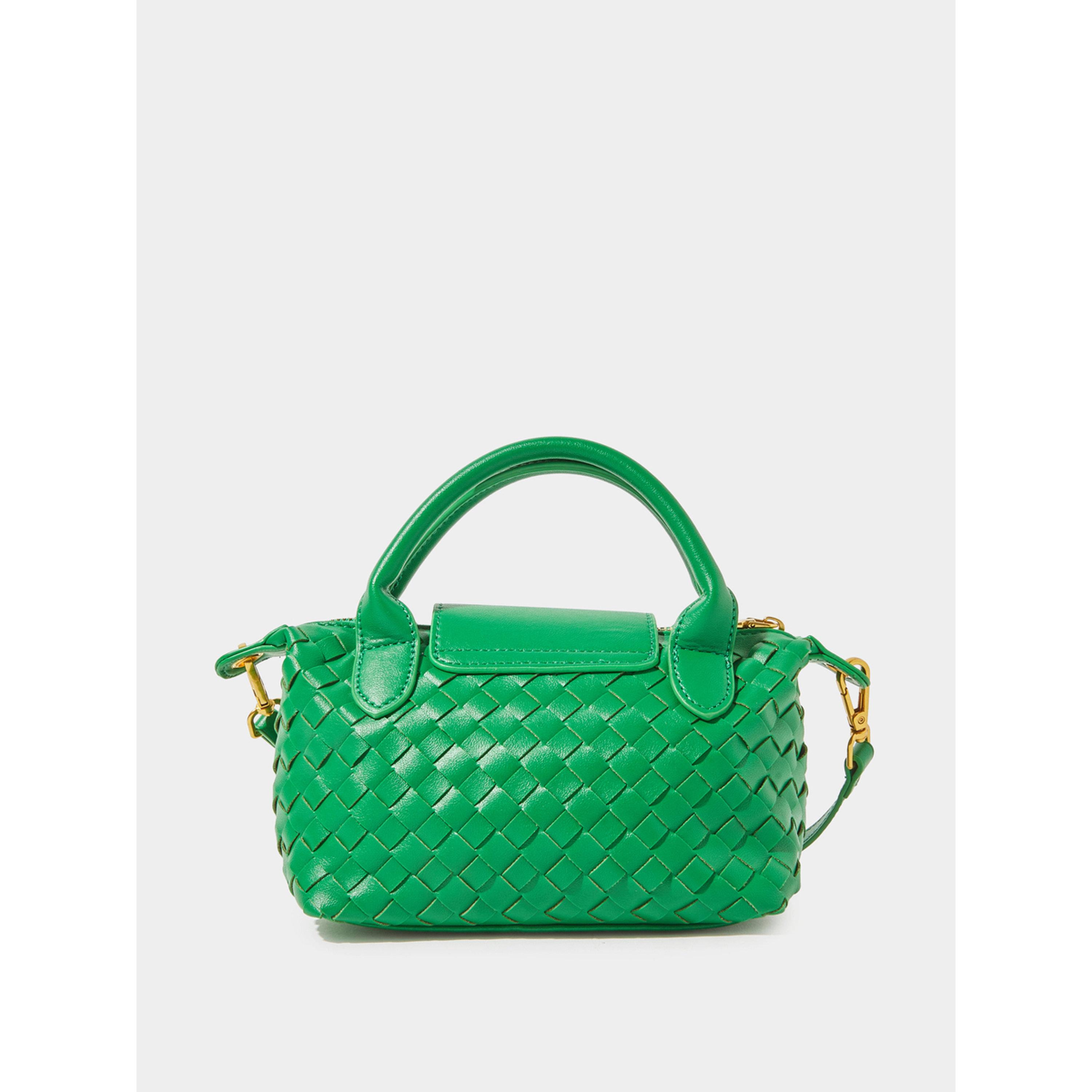 Styli Green Woven Crossbody Bag-women-bagsandwallets-handbags-image-3