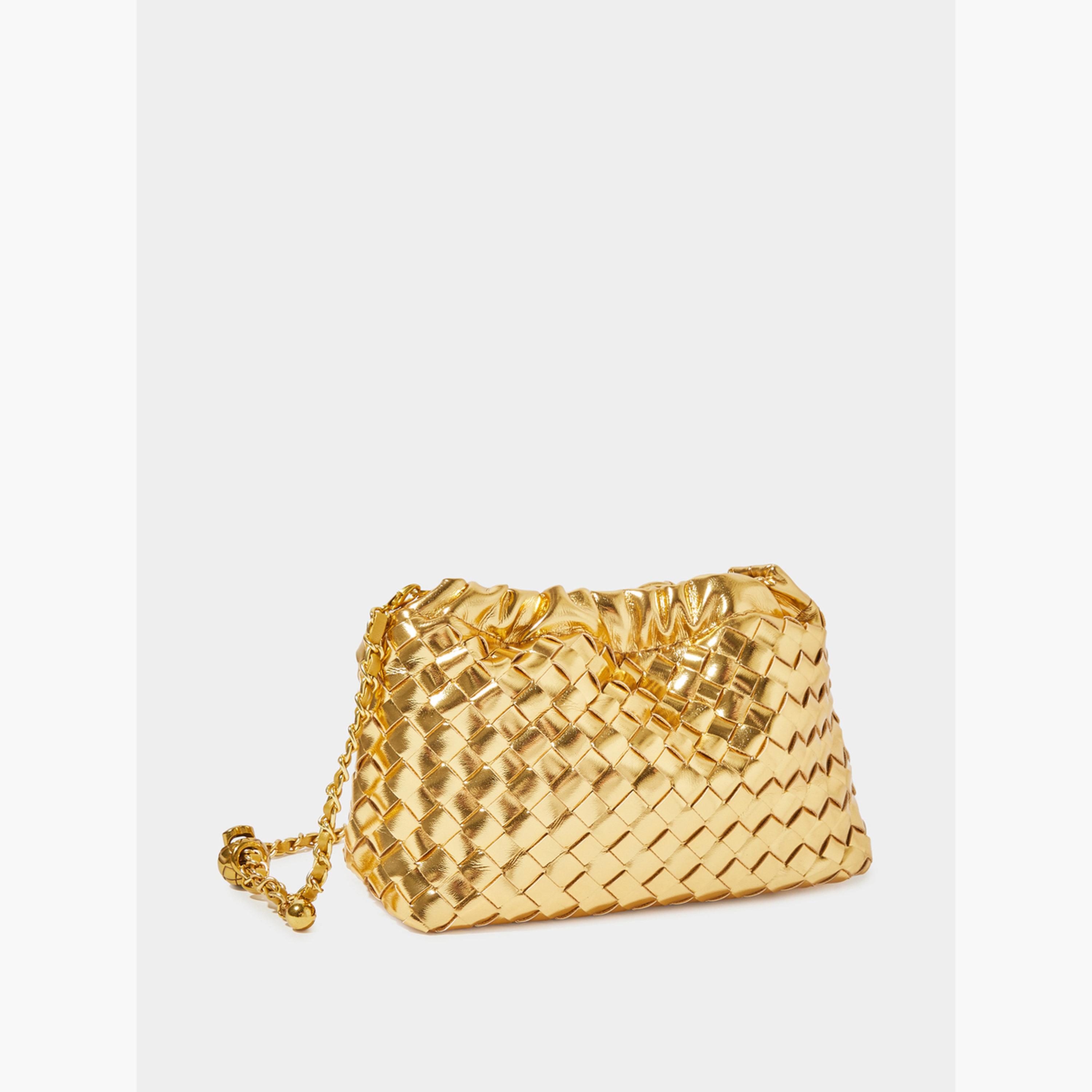 شنطة يد منسوجة بحزام سلسلة-women-bagsandwallets-handbags-image-1