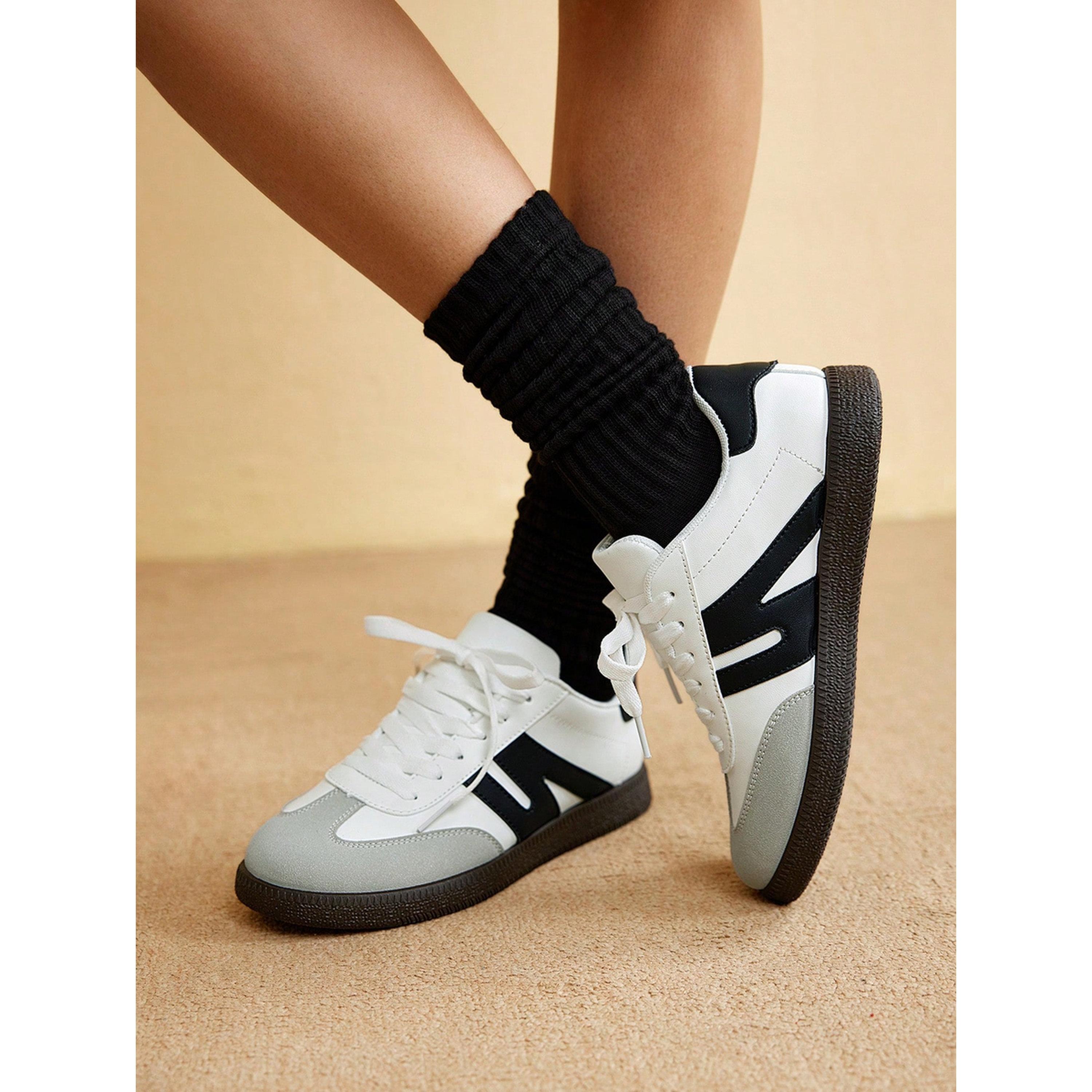 Take Two Womens Multi-Color PU Leather Casual Sneakers - Versatile and Stylish-women-shoes-sneakers-image-3