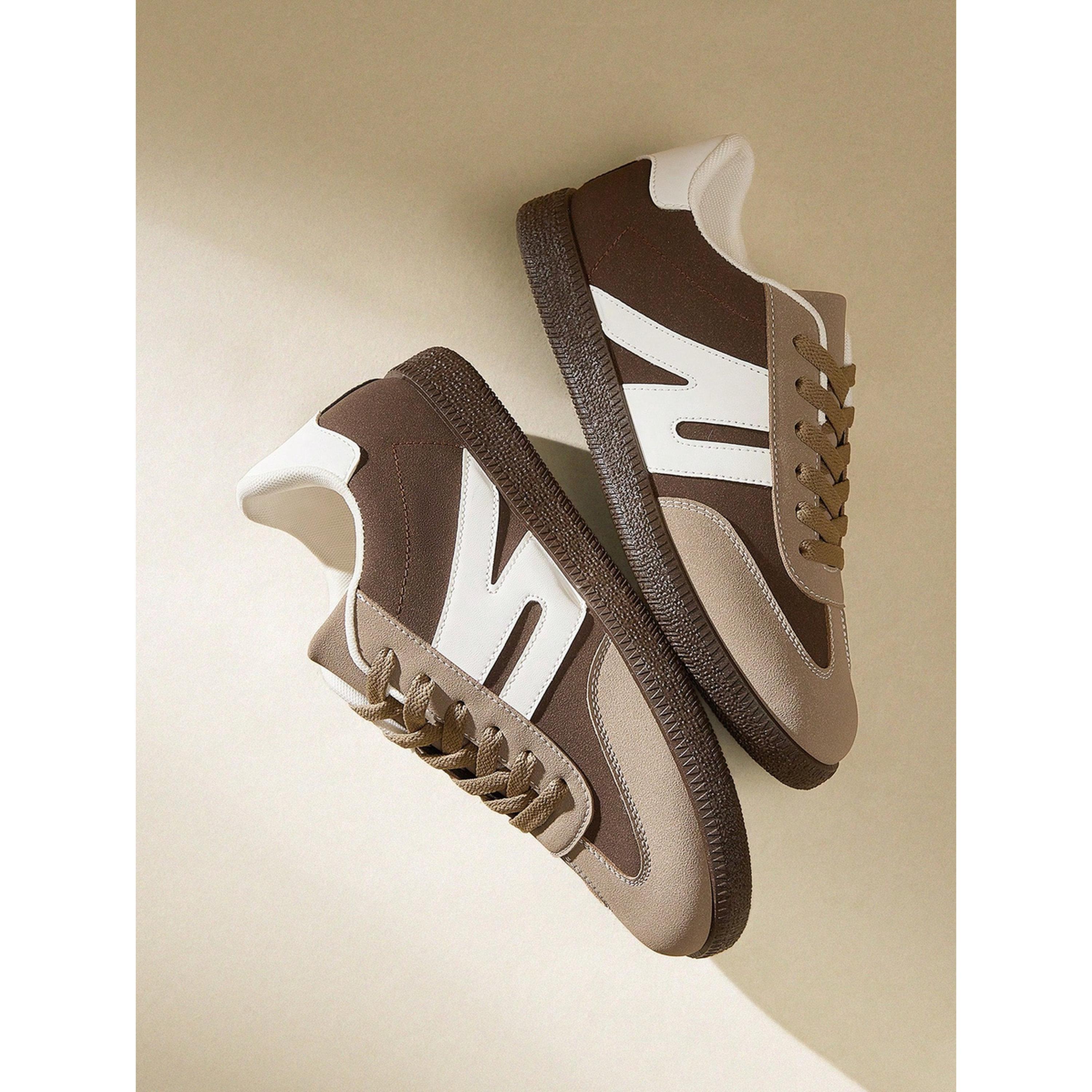 Take Two Womens Brown PU Leather Sneakers - Casual Sports Footwear-women-shoes-sneakers-image-5
